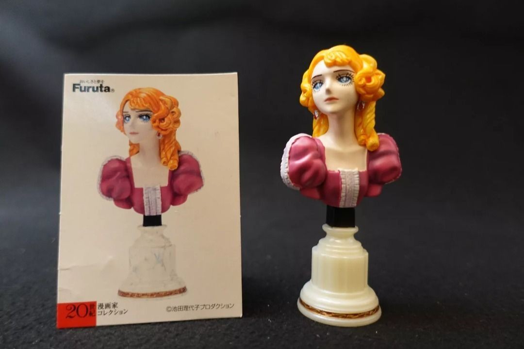 New Unopened Lady Oscar Rose of Versailles Furuta Figure Set of 8 RYOKO IKEDA