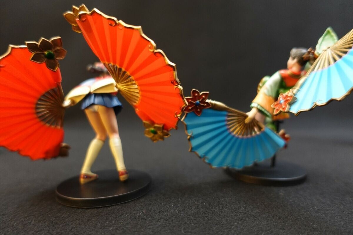 Koei Dynasty Warriors Musou Figure  Da Qiao & Xiao Qiao