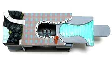 Konami SF Movie Selection Thunderbird POD Vehicle Vol.2 - Thunderbird 1 Launch Bay The pool!