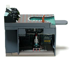 Konami SF Movie Selection Thunderbird POD Vehicle Vol.2 - Thunderbird 1 Launch Bay The pool!