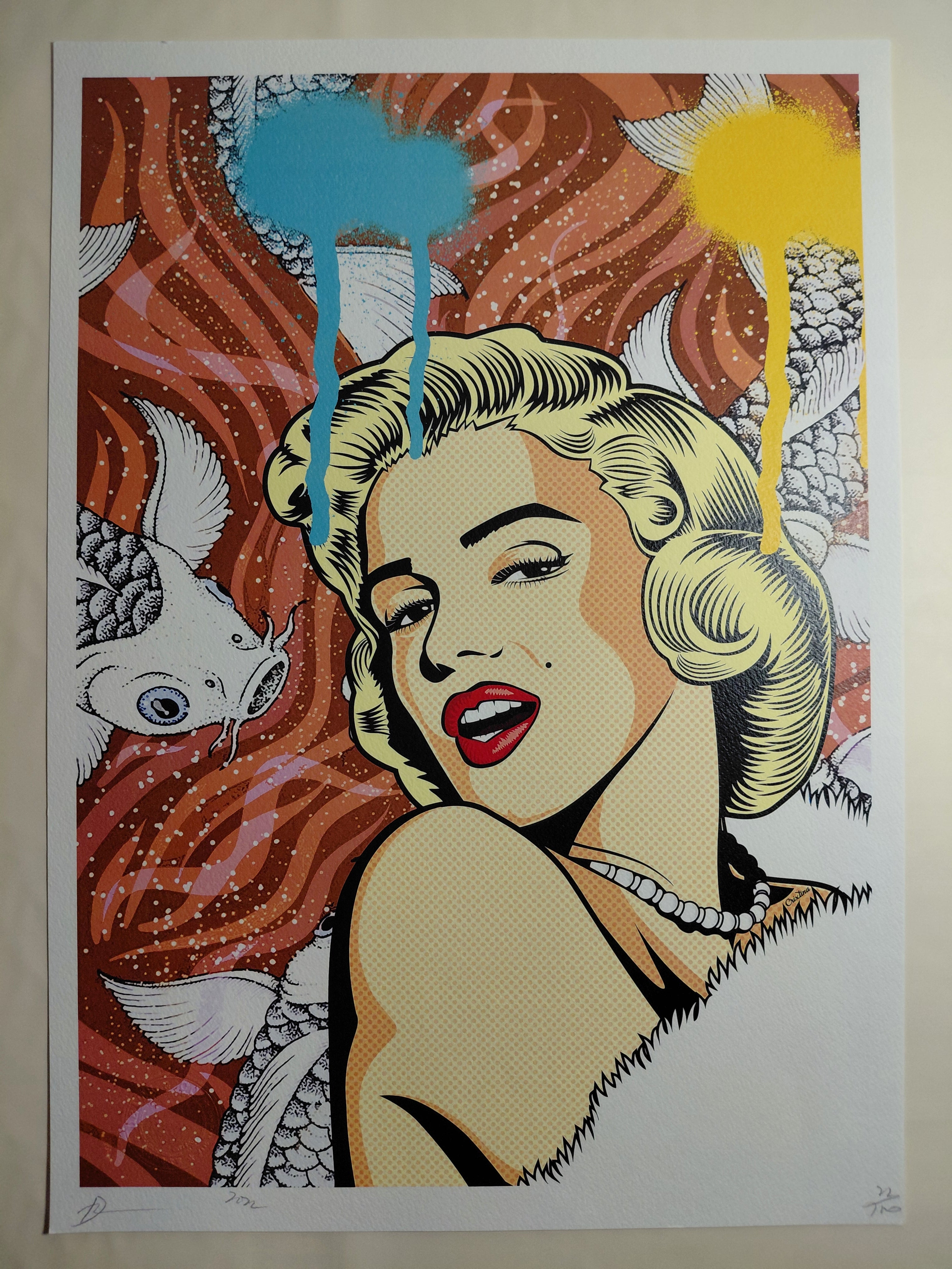 Death NYC #AP/100 World Art Printing Limited