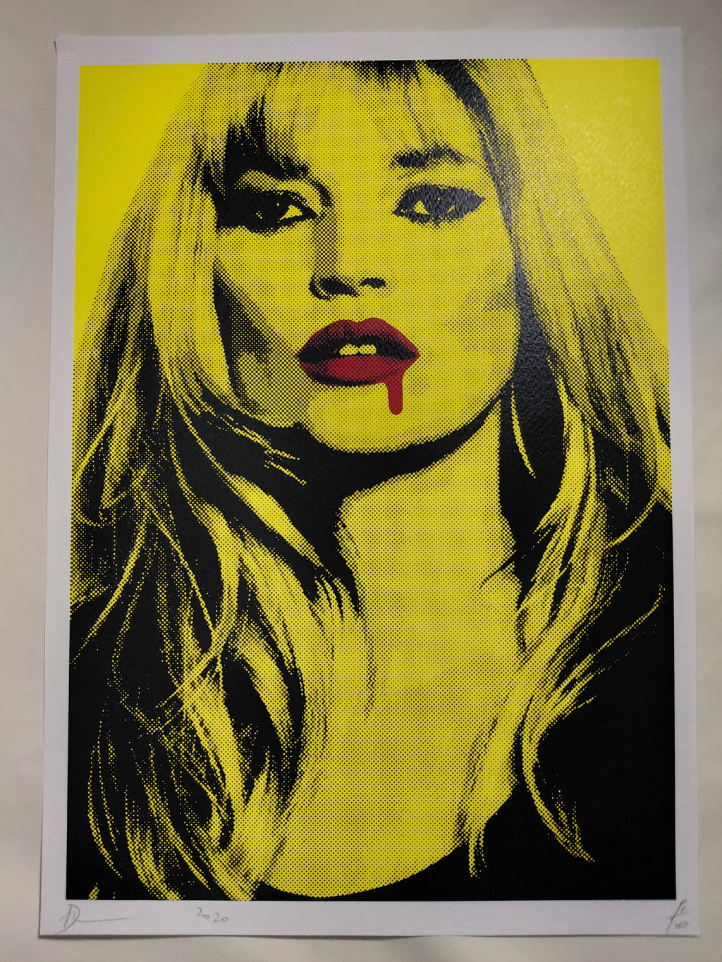 Death NYC #AP/100 World Art Printing Limited