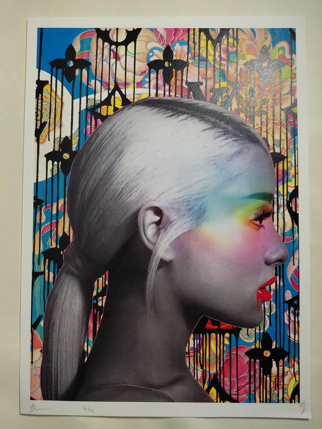 Death NYC #AP/100 World Art Printing Limited