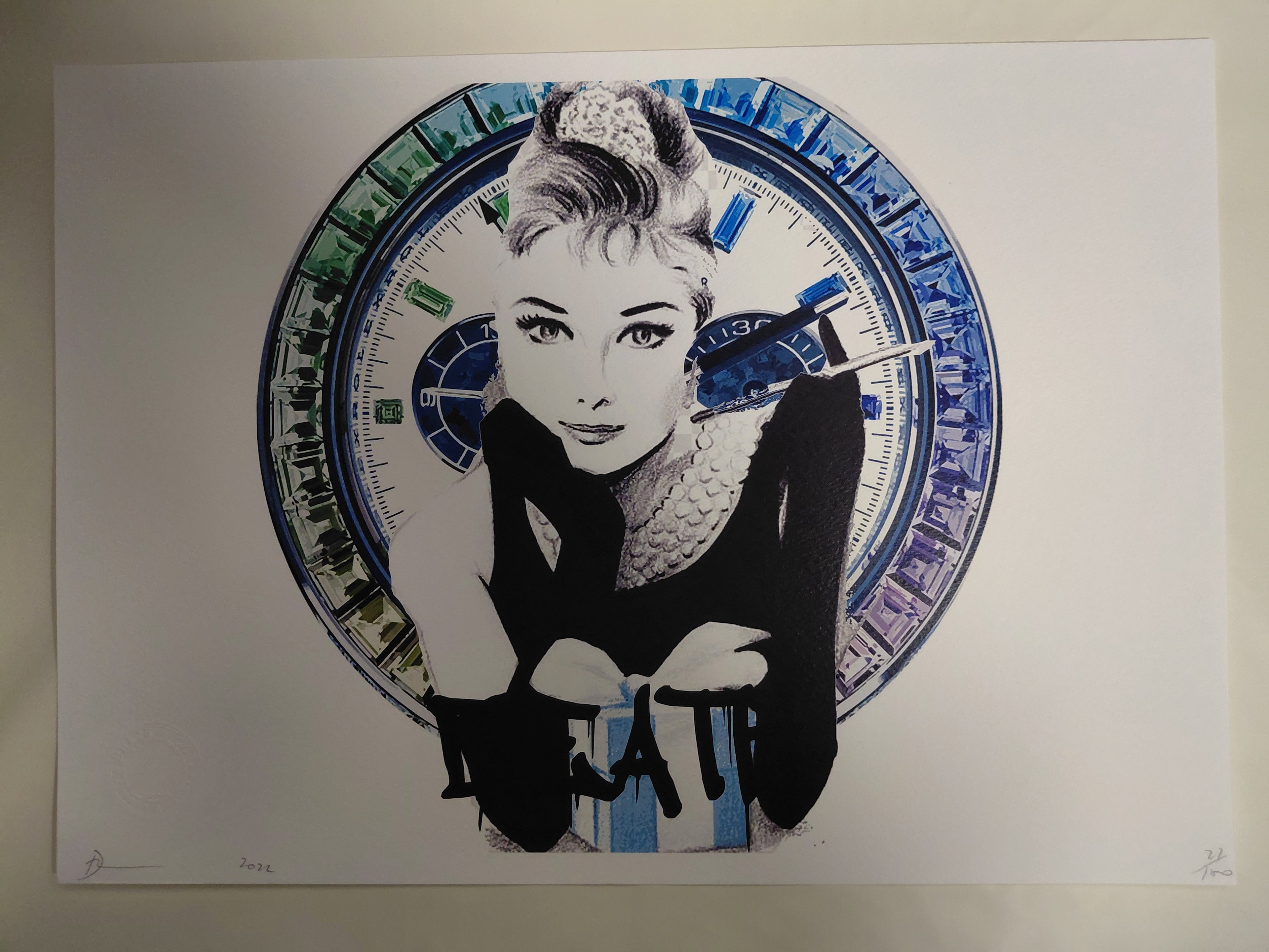 Death NYC #AP/100 World Art Printing Limited