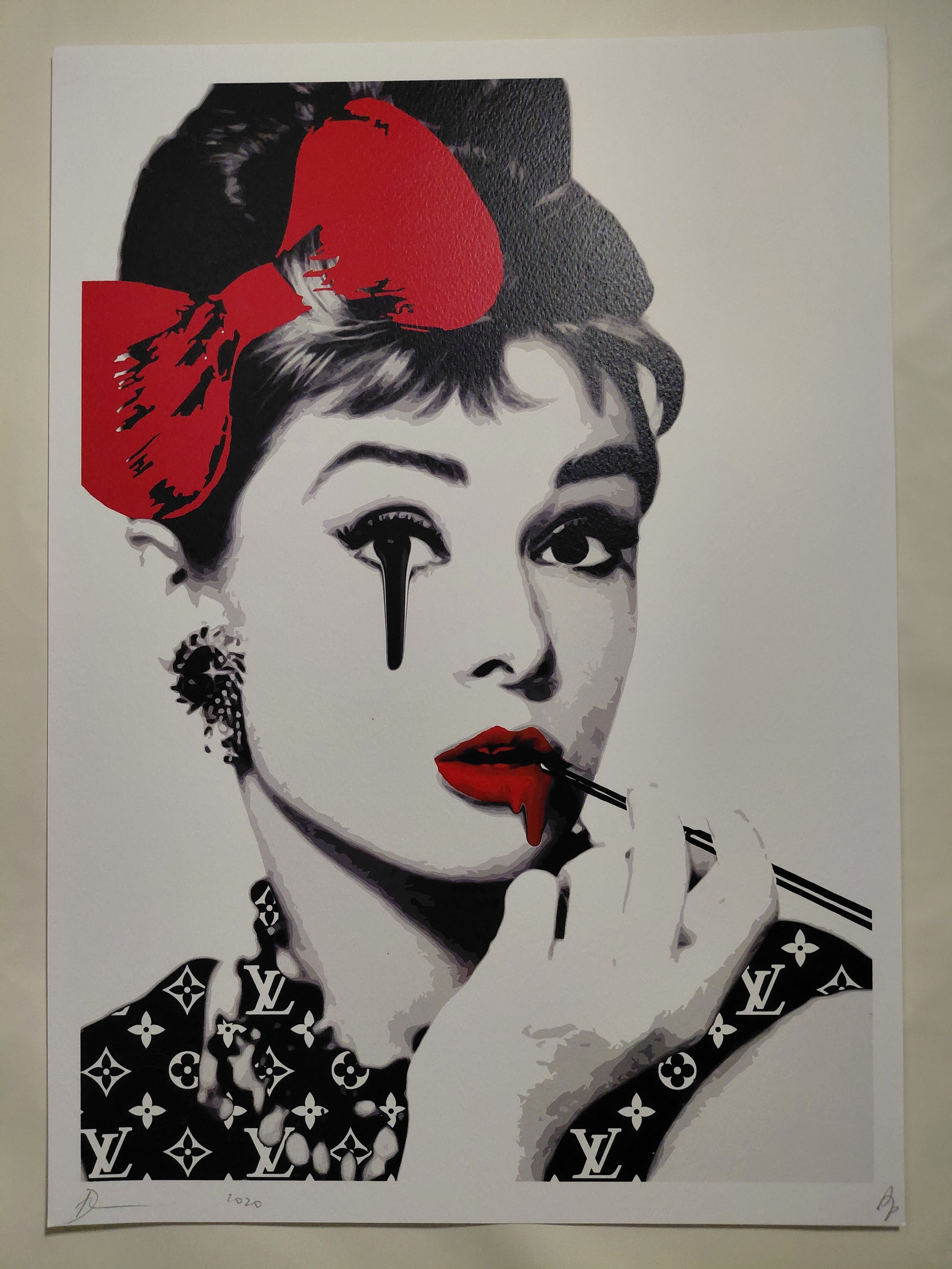 Death NYC #AP/100 World Art Printing Limited