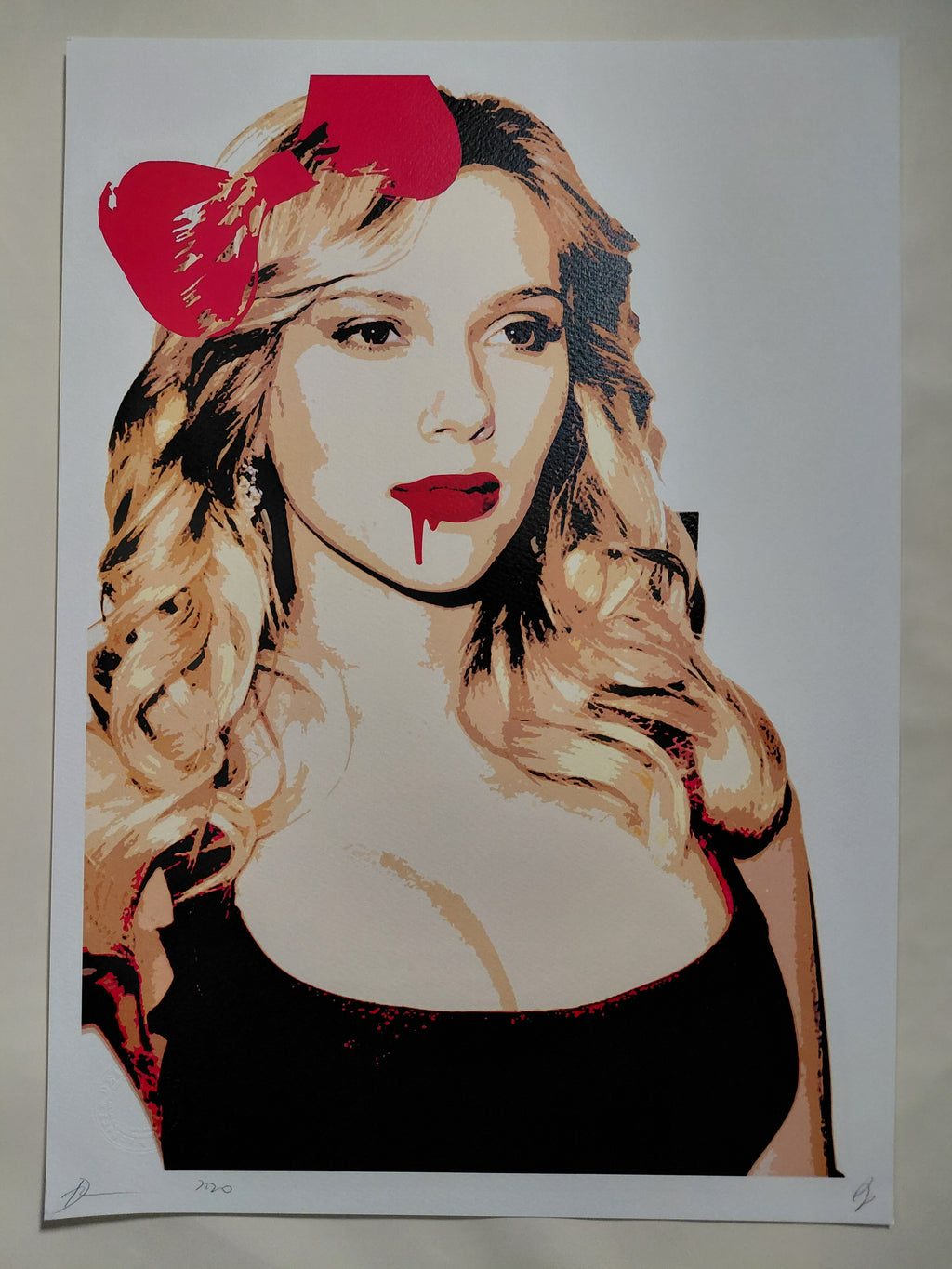 Death NYC #AP/100 World Art Printing Limited