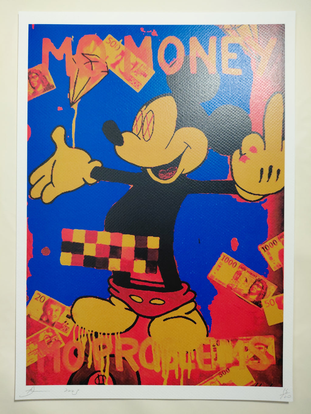 Death NYC #AP/100 World Art Printing Limited