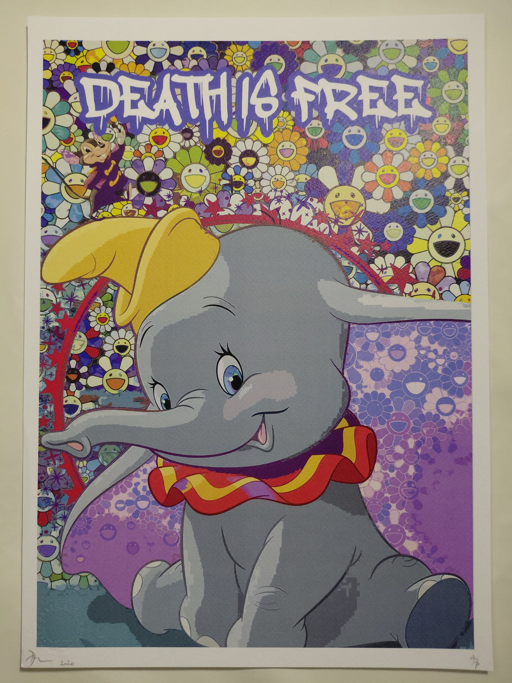 Death NYC #AP/100 World Art Printing Limited