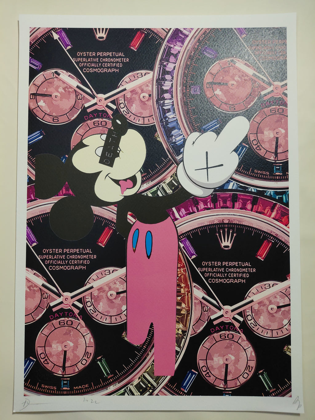 Death NYC #AP/100 World Art Printing Limited
