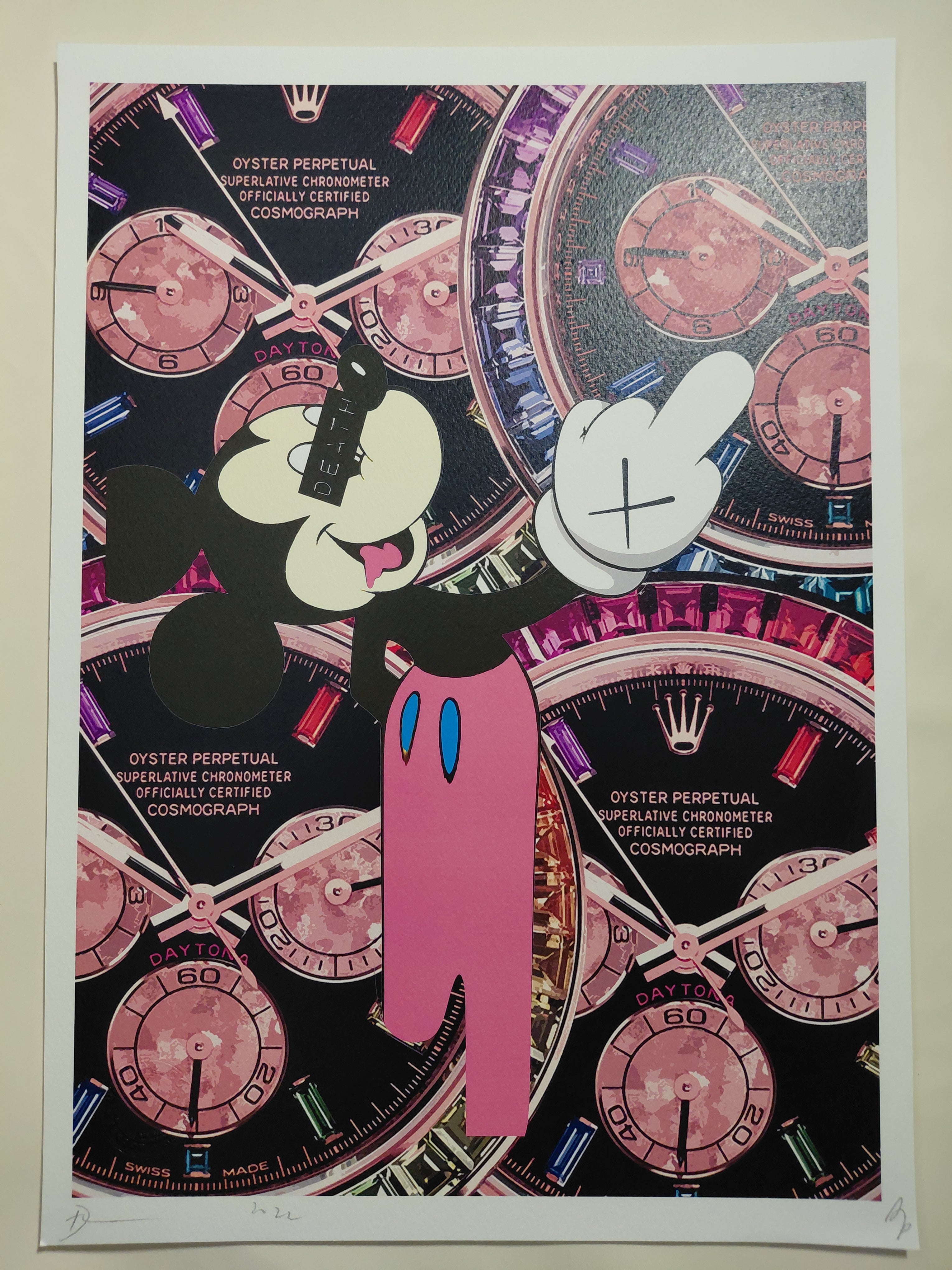 Death NYC #AP/100 World Art Printing Limited