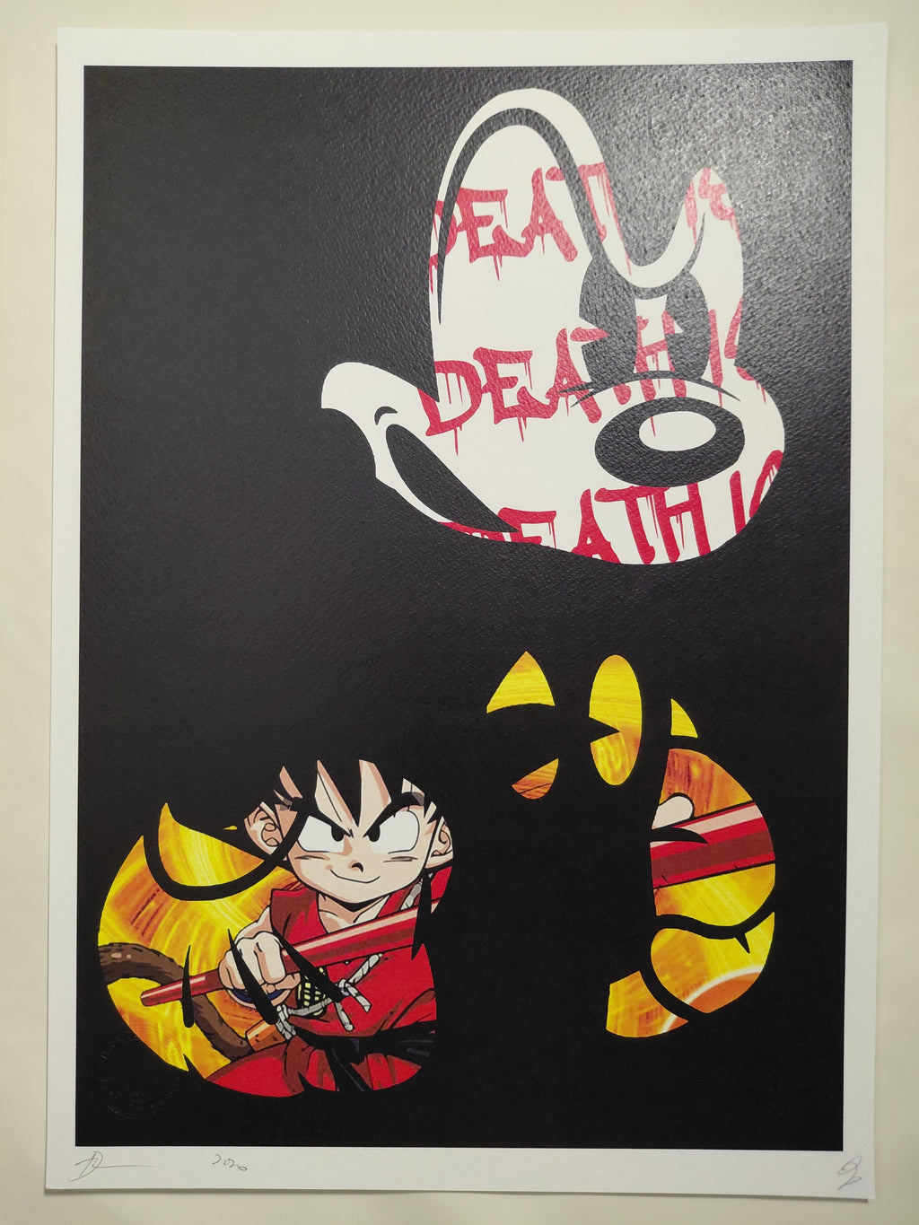 Death NYC #AP/100 World Art Printing Limited