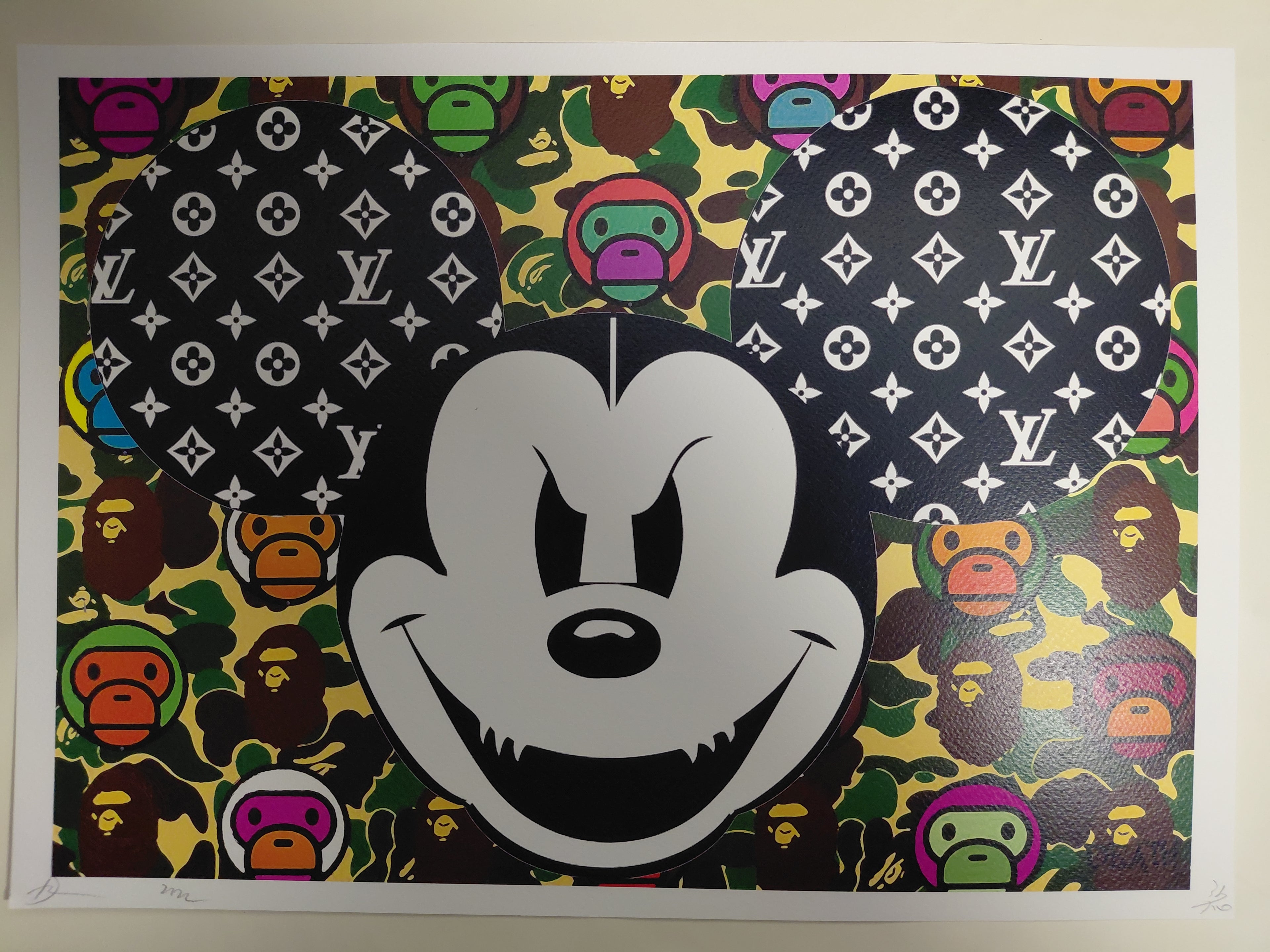Death NYC #AP/100 World Art Printing Limited