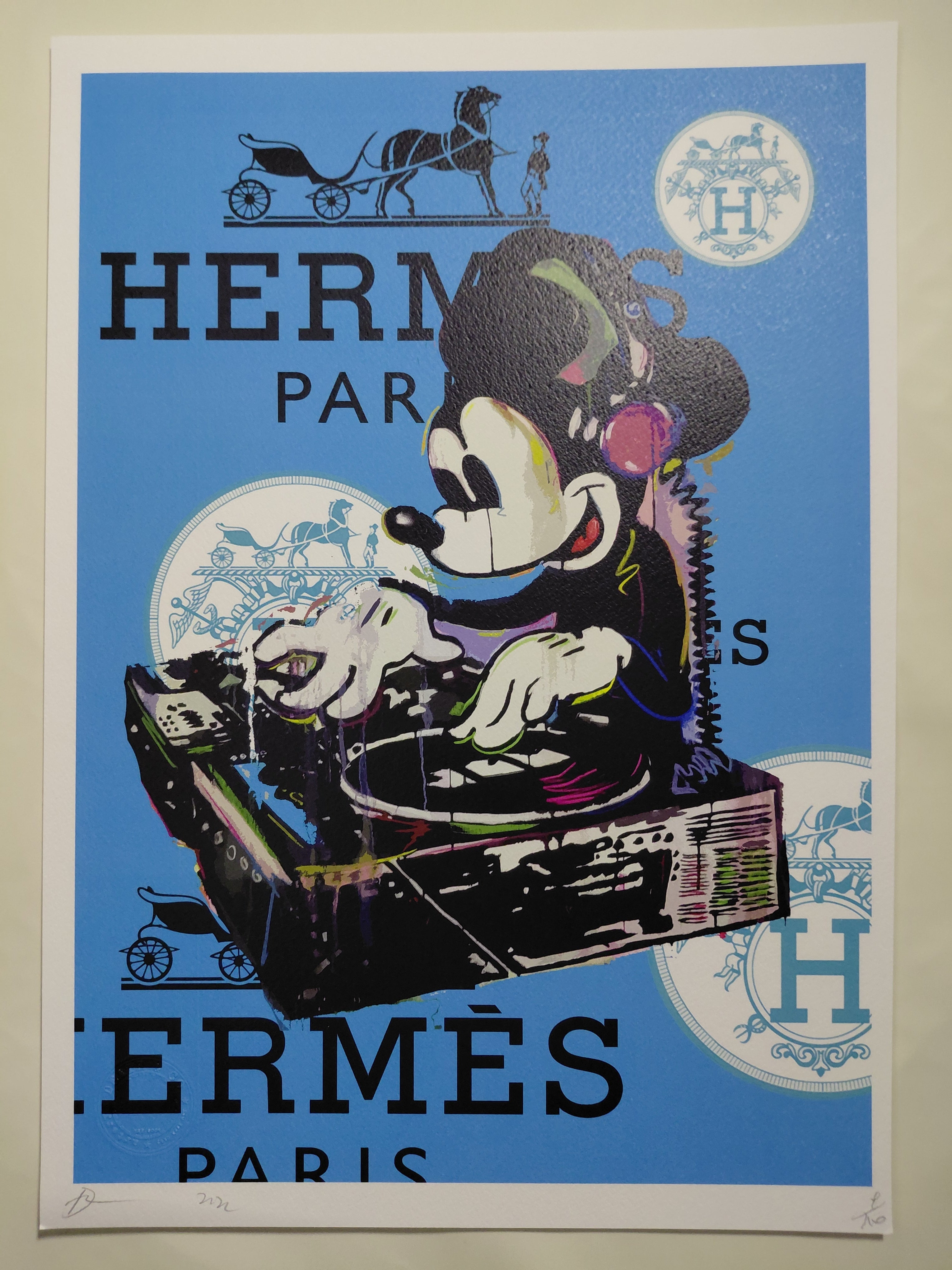 Death NYC #AP/100 World Art Printing Limited