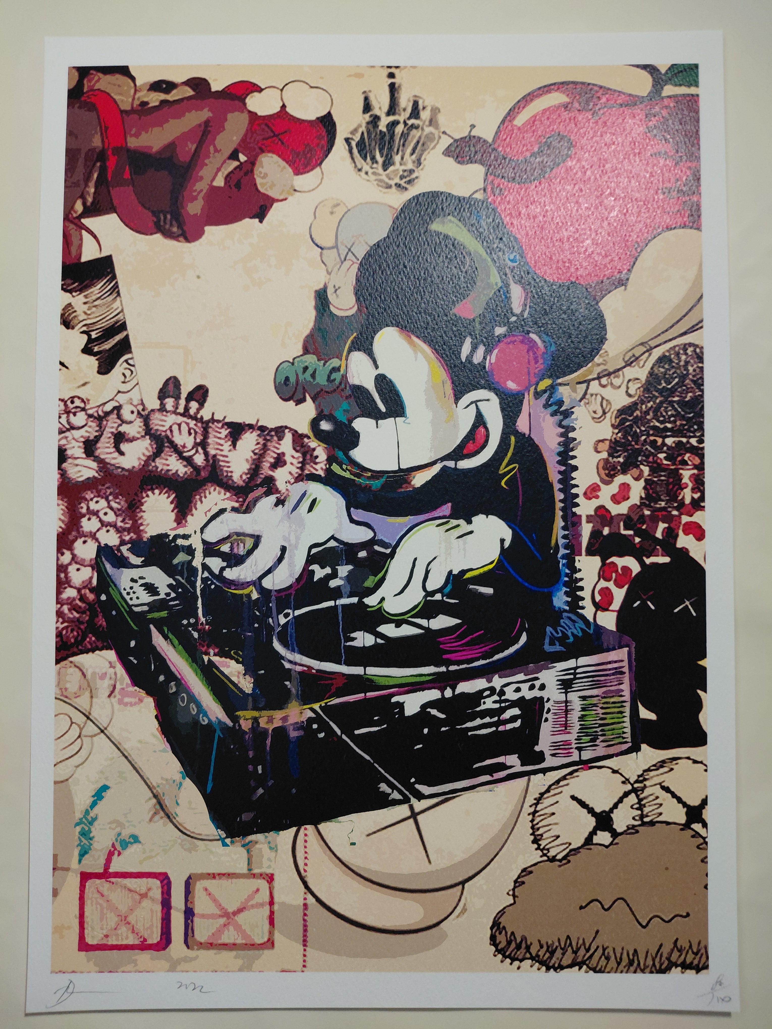 Death NYC #AP/100 World Art Printing Limited