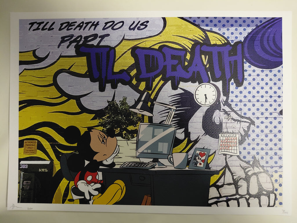 (Copy) Death NYC #AP/100 World Art Printing Limited