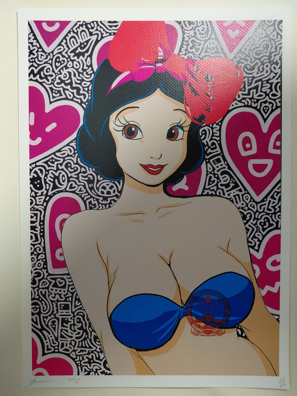 Death NYC #AP/100 World Art Printing Limited