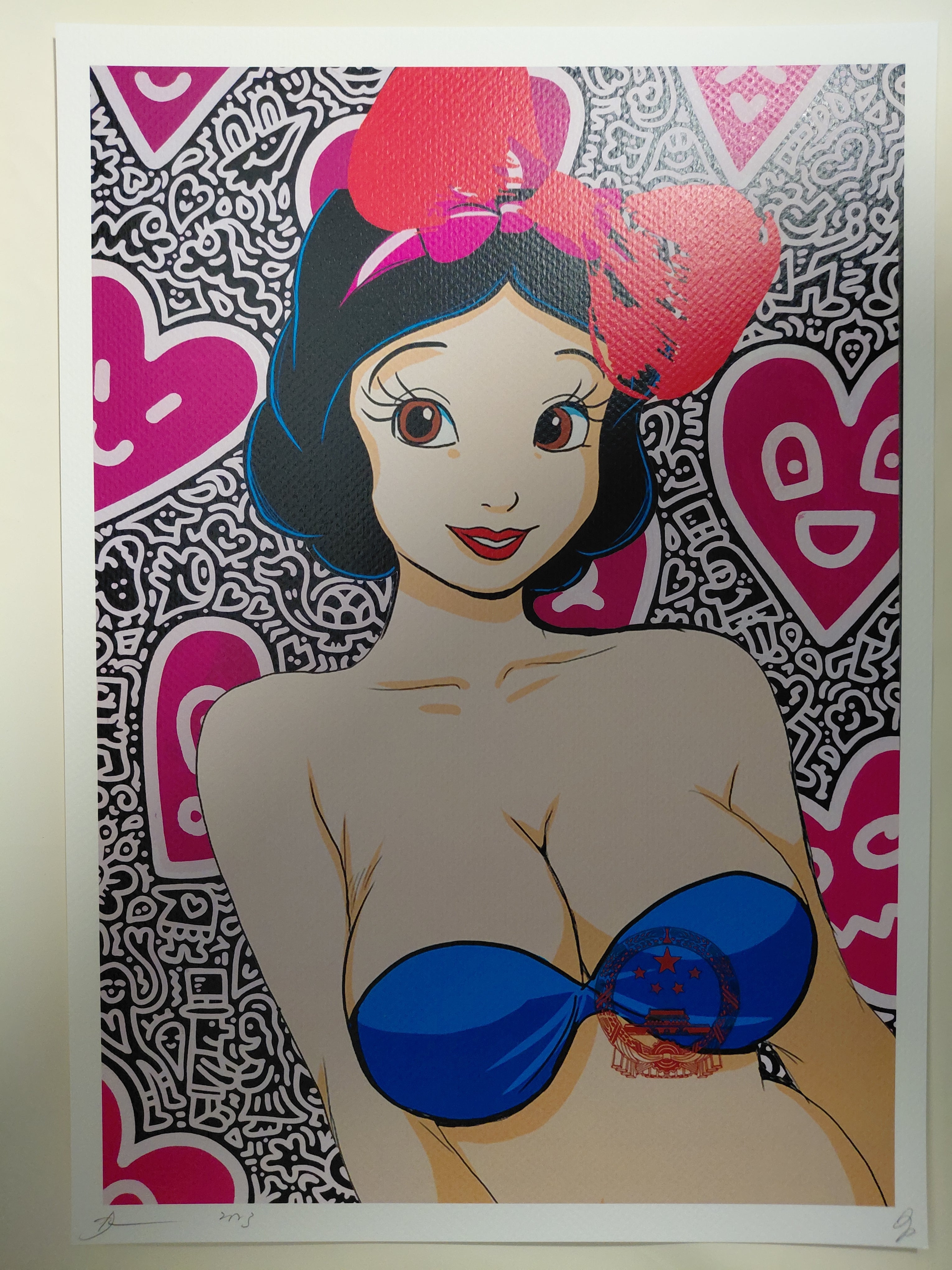 Death NYC #AP/100 World Art Printing Limited