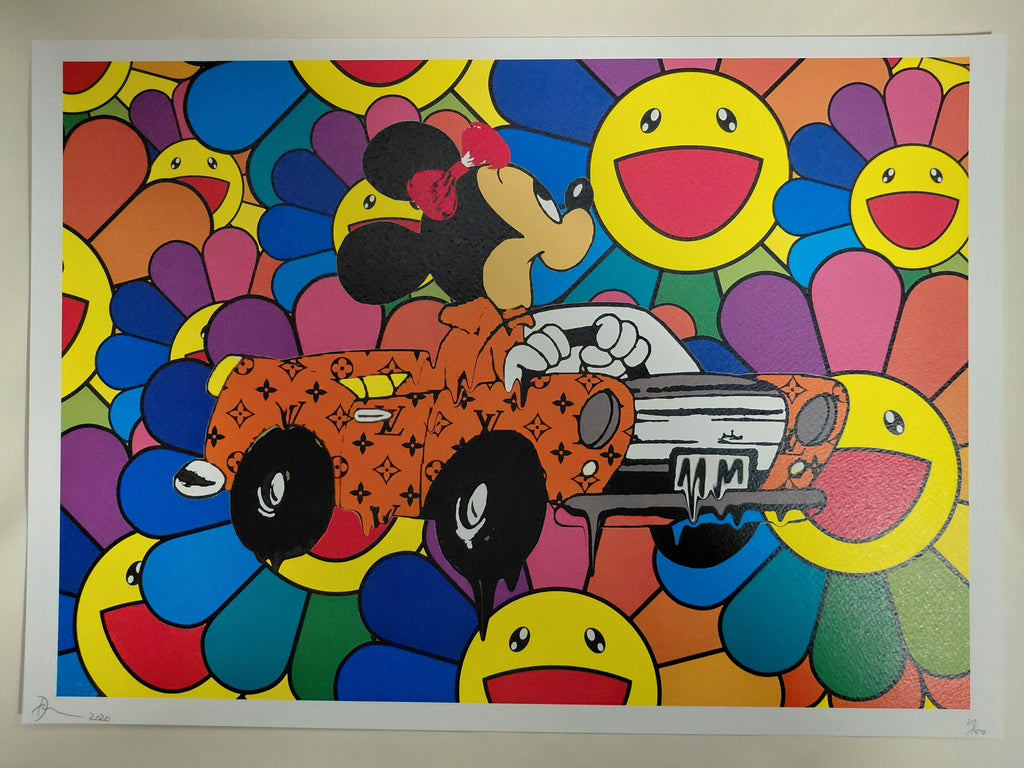Death NYC #AP/100 World Art Printing Limited