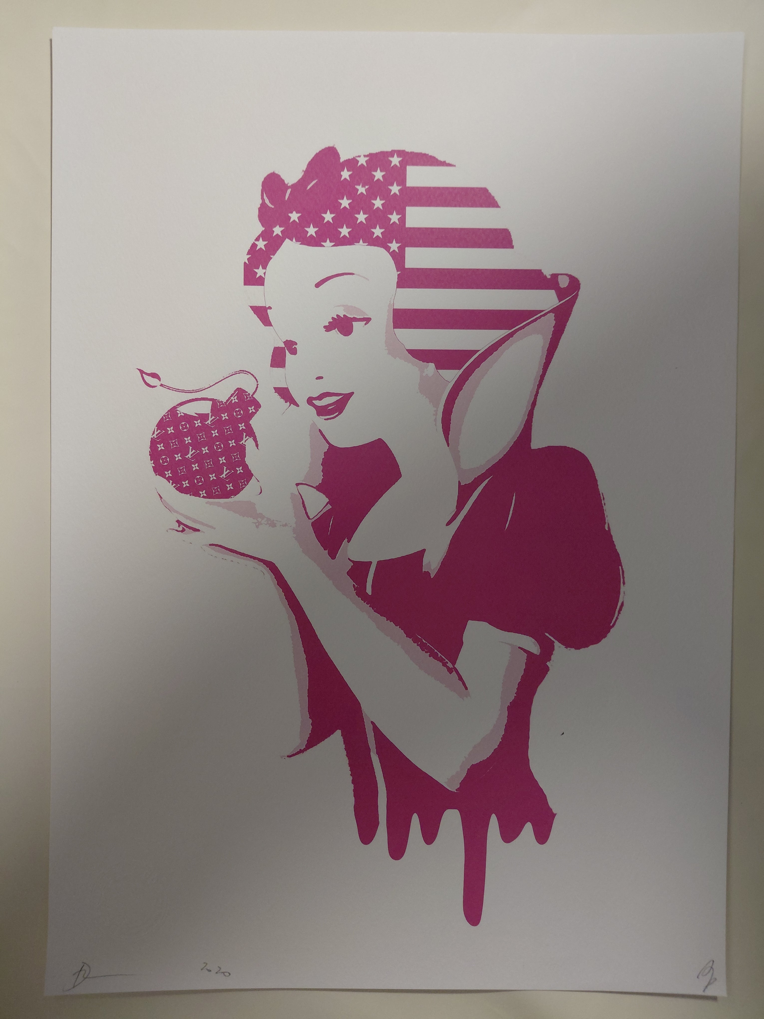 Death NYC #AP/100 World Art Printing Limited