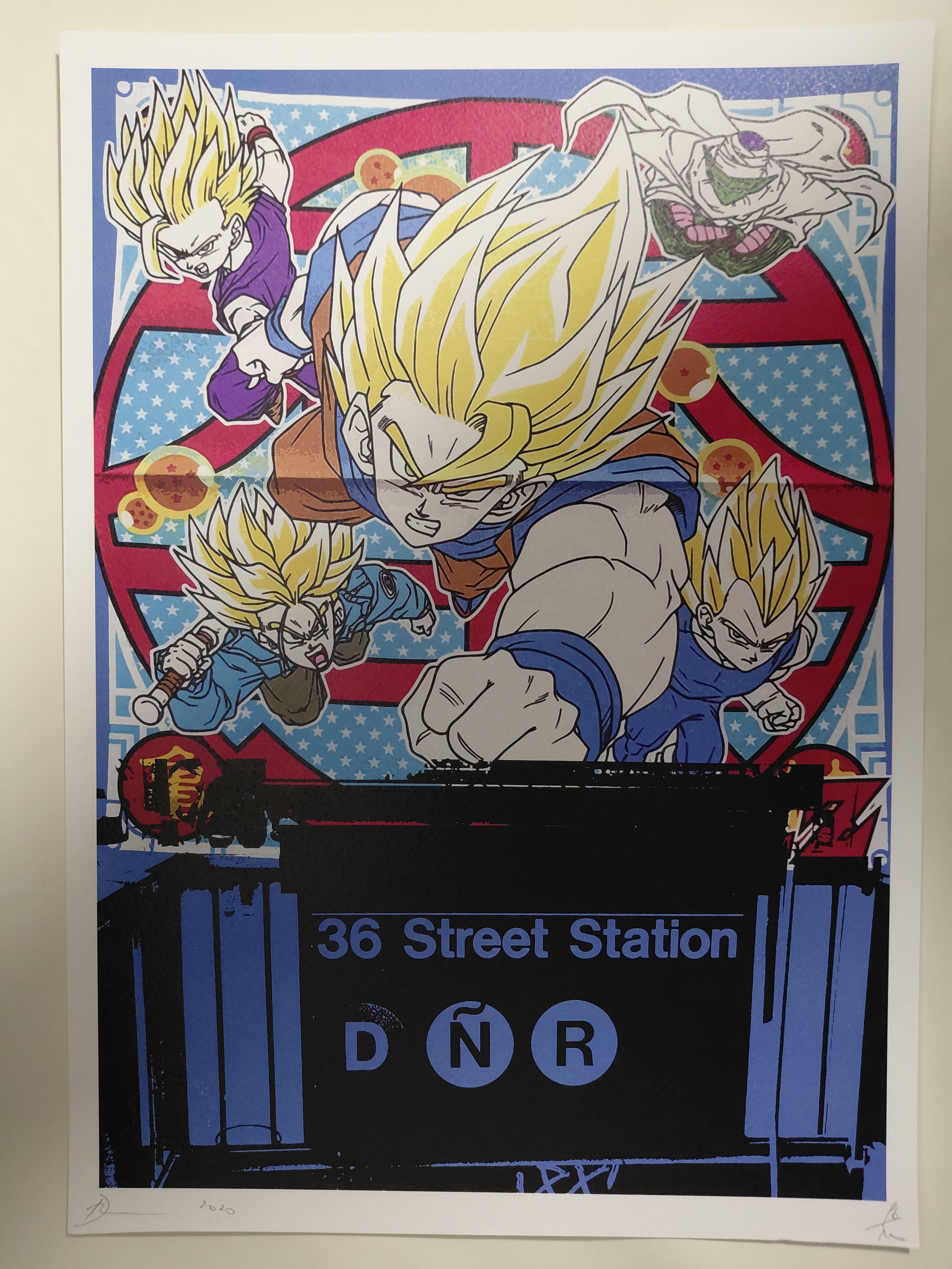 Death NYC #AP/100 World Art Printing Limited