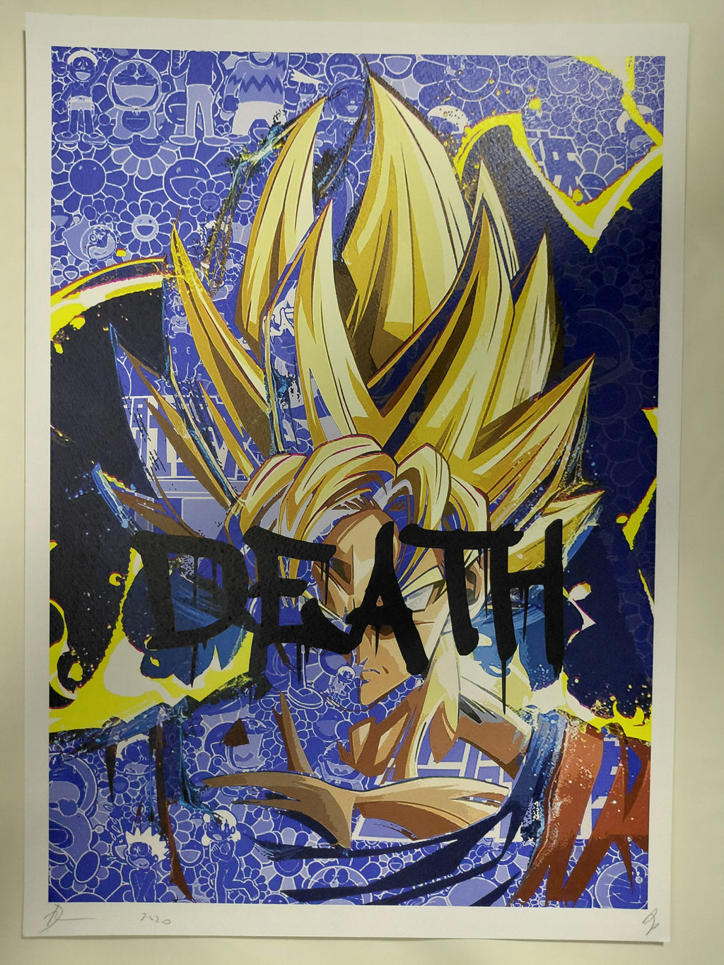 Death NYC #AP/100 World Art Printing Limited