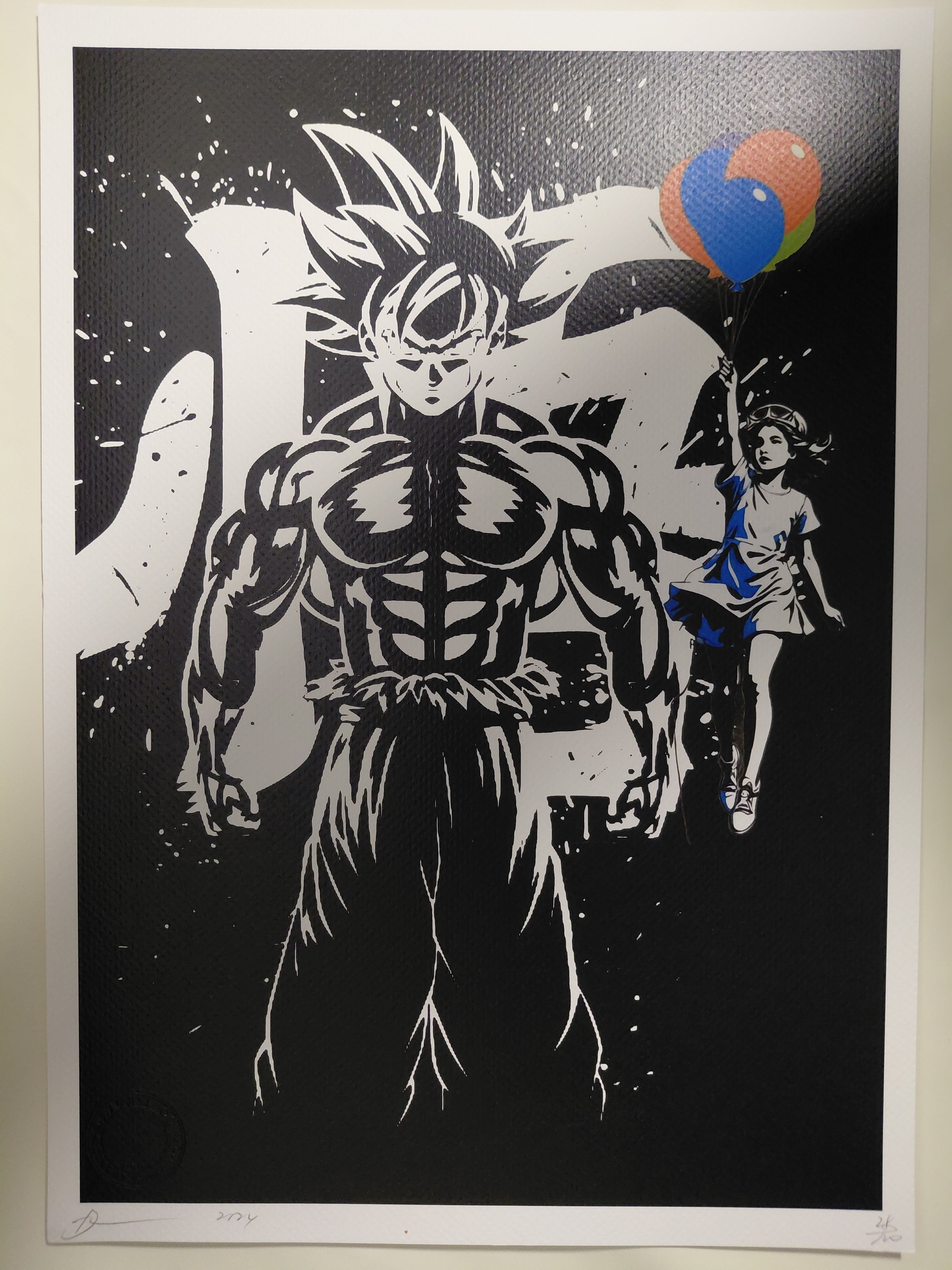 Death NYC #AP/100 World Art Printing Limited