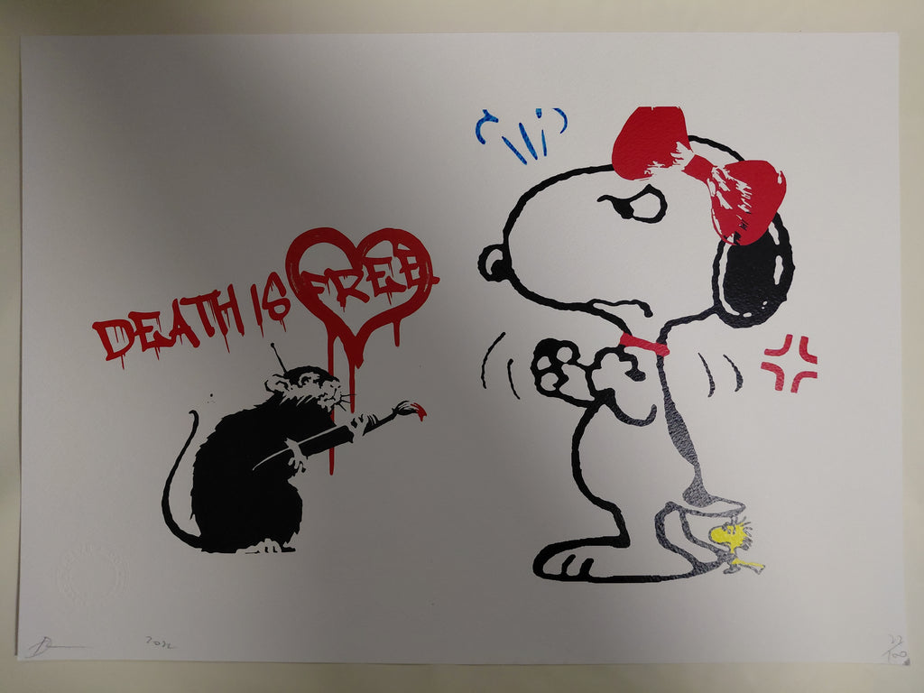 Death NYC #AP/100 World Art Printing Limited