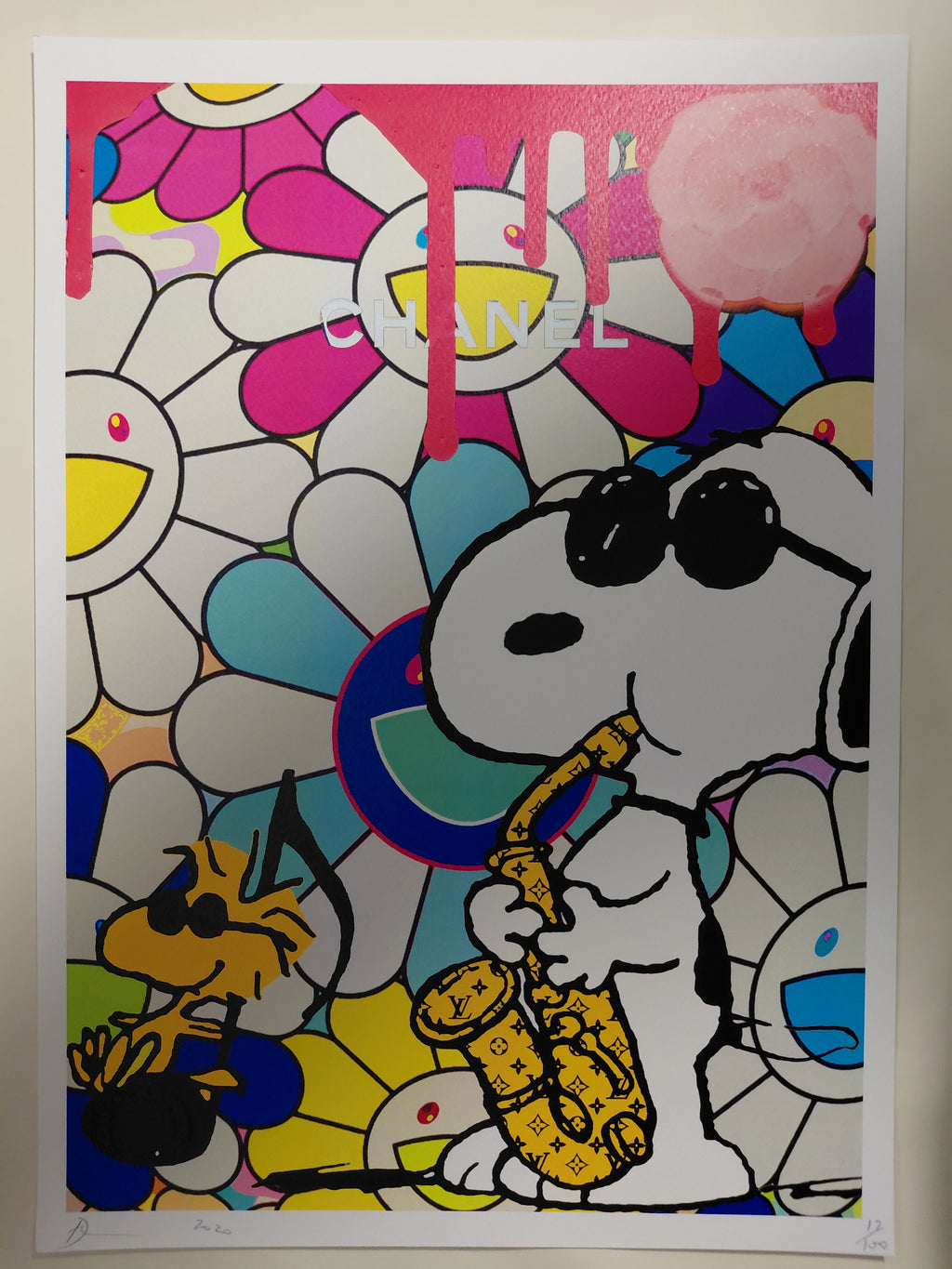 Death NYC #AP/100 World Art Printing Limited
