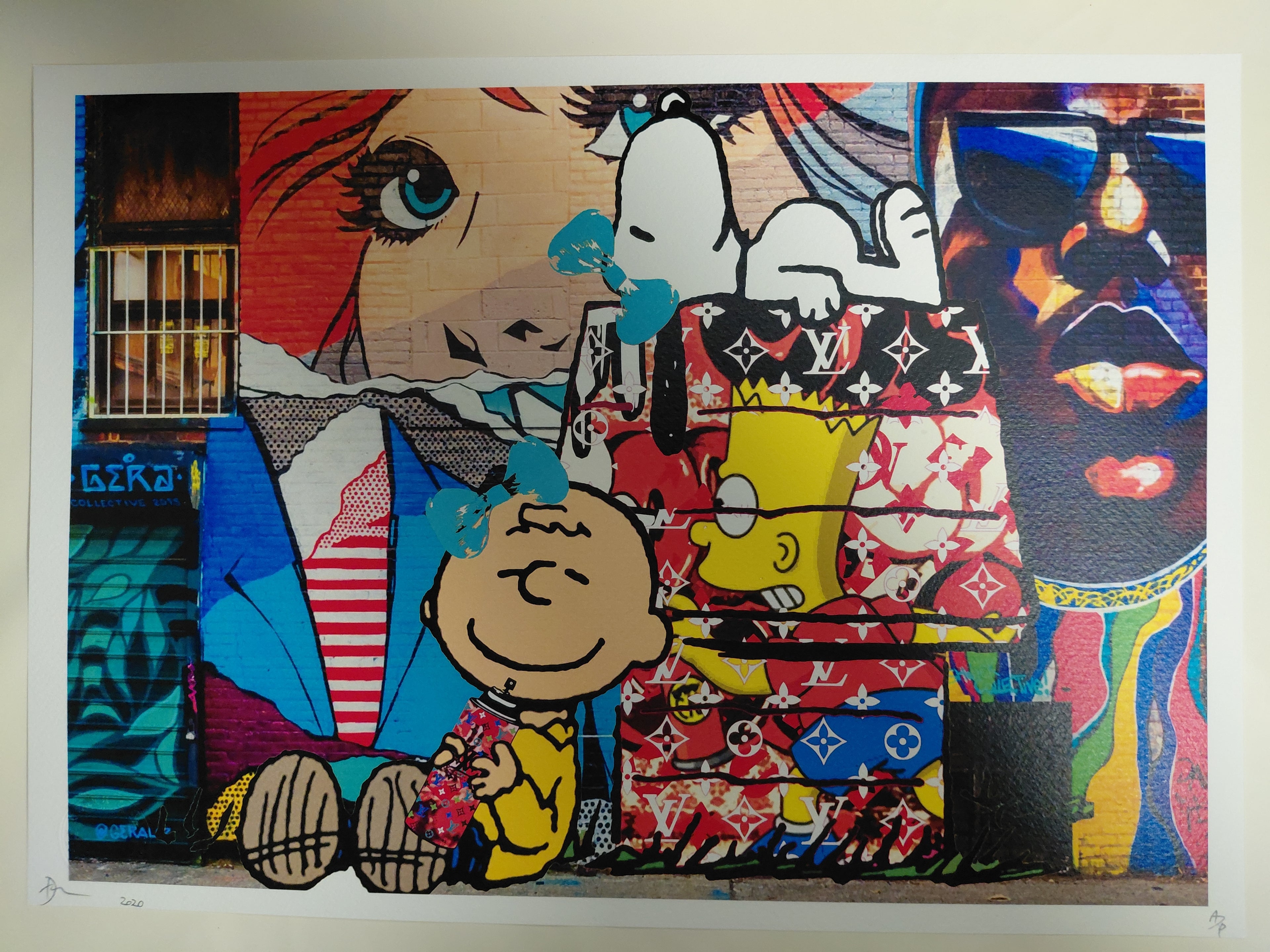 Death NYC #AP/100 World Art Printing Limited