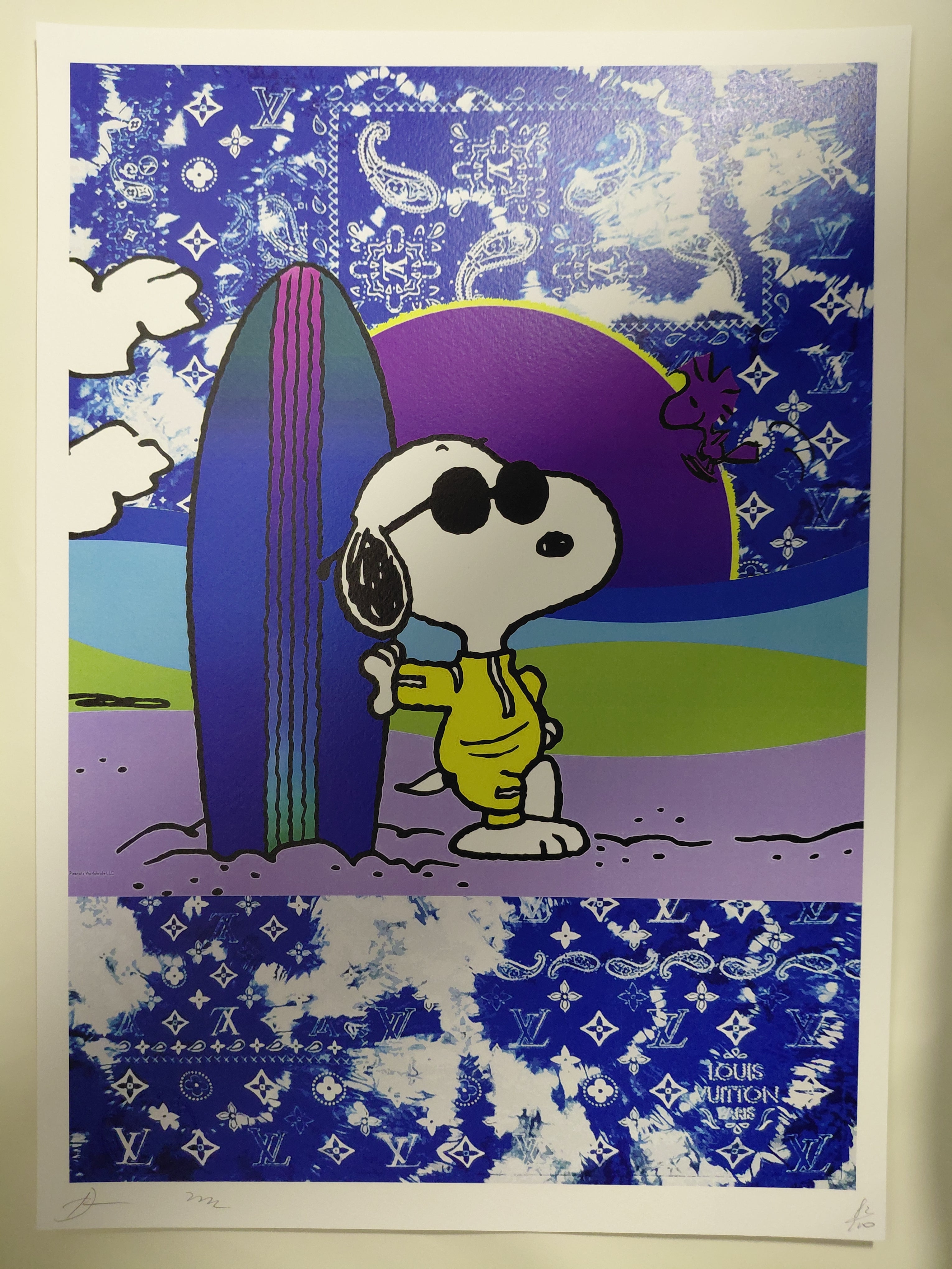 Death NYC #AP/100 World Art Printing Limited