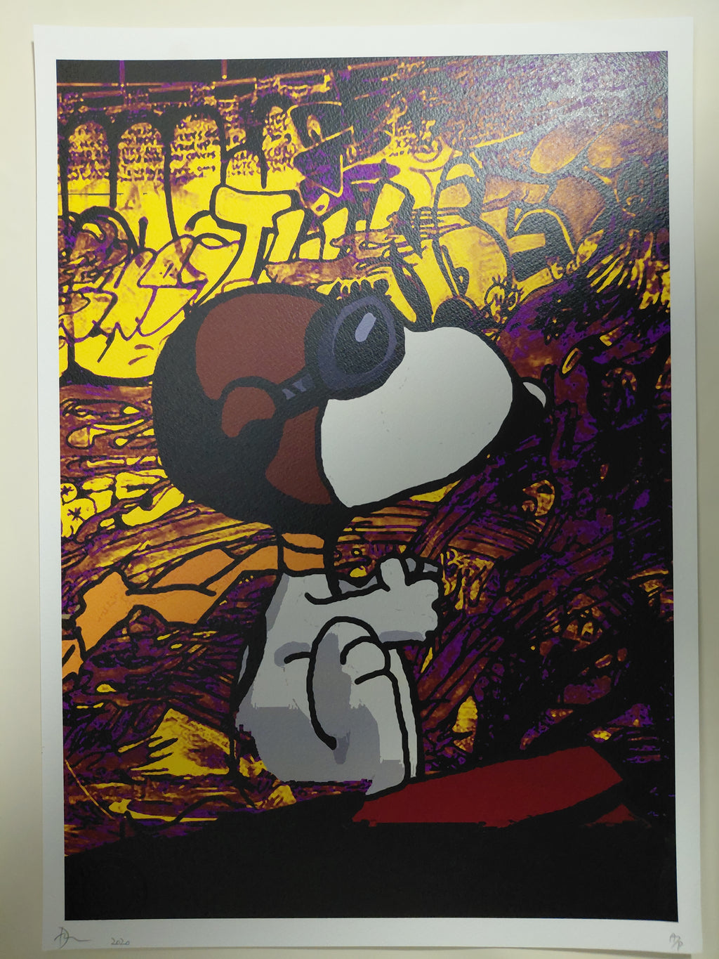 Death NYC #AP/100 World Art Printing Limited