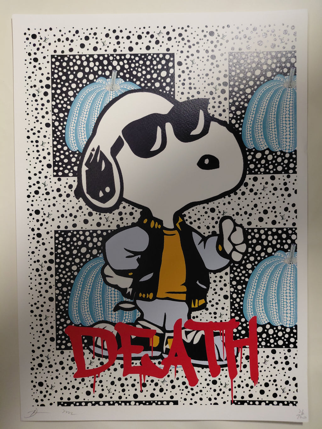 Death NYC #AP/100 World Art Printing Limited