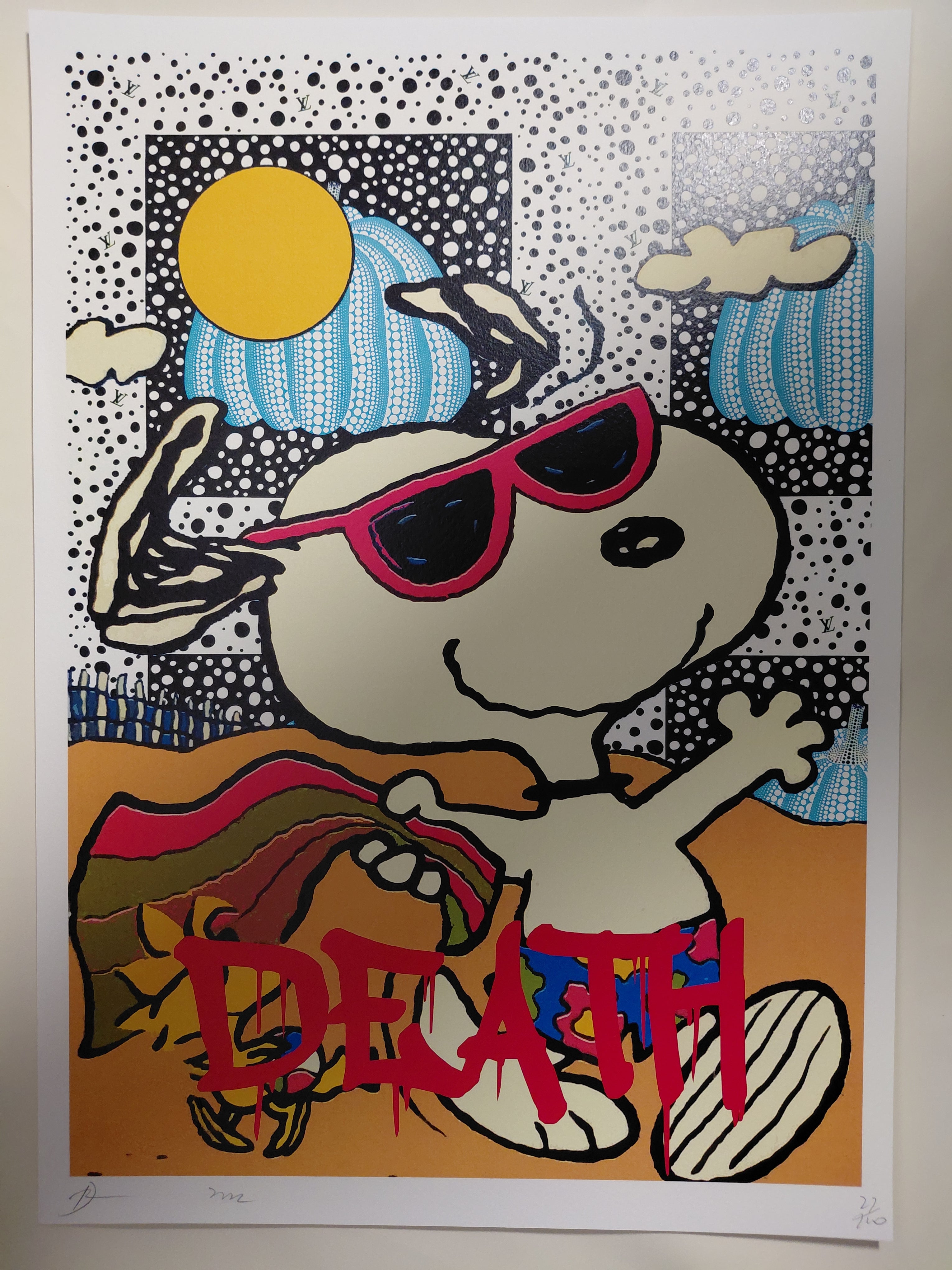 Death NYC #AP/100 World Art Printing Limited