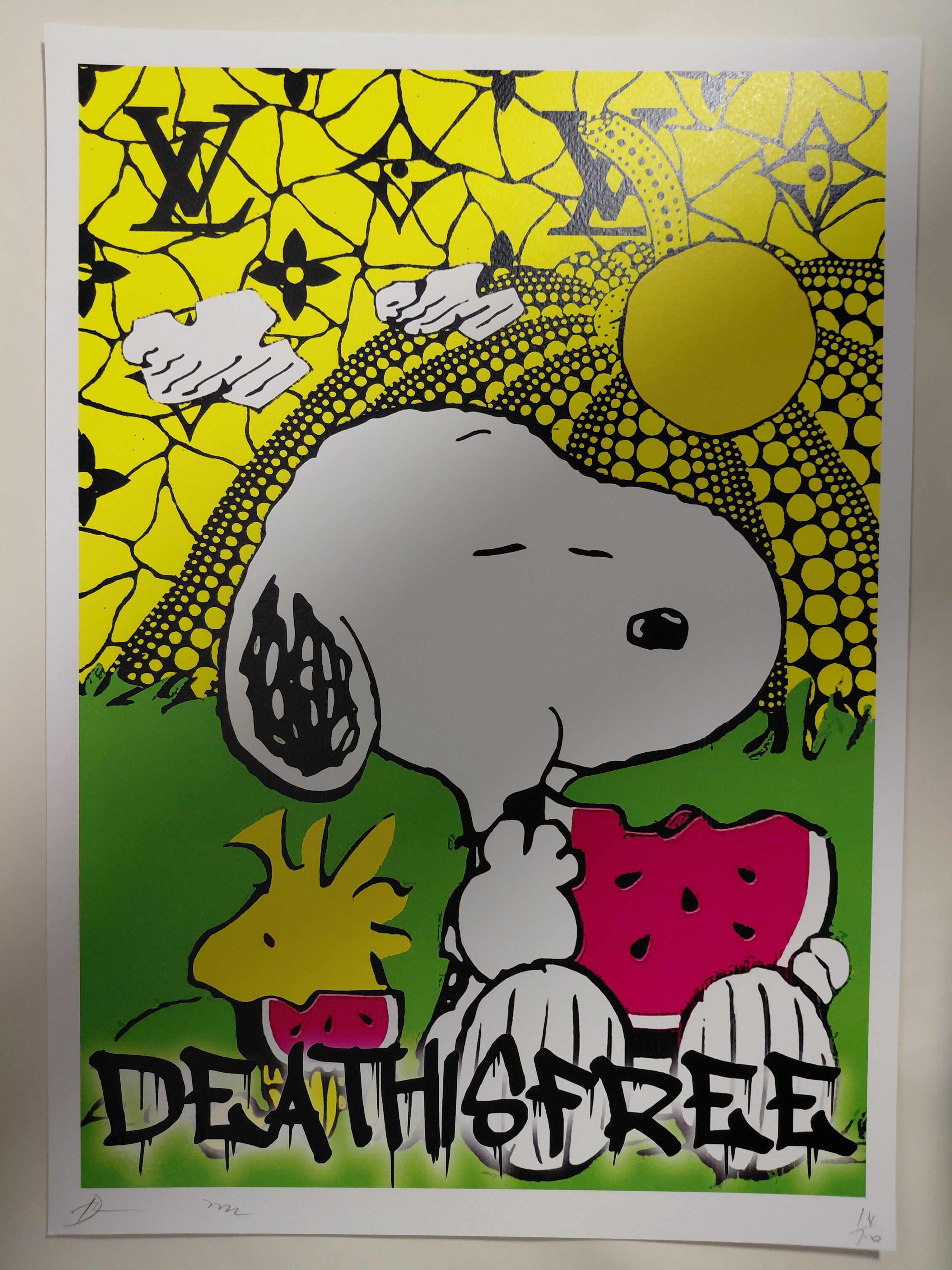 Death NYC #AP/100 World Art Printing Limited