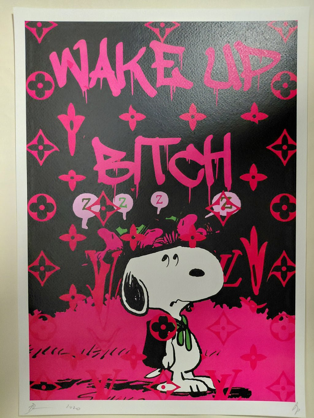 Death NYC #AP/100 World Art Printing Limited