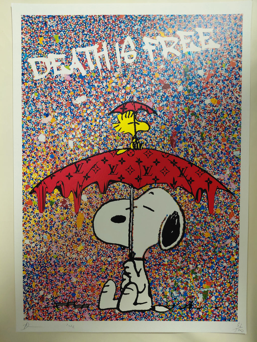 Death NYC #AP/100 World Art Printing Limited