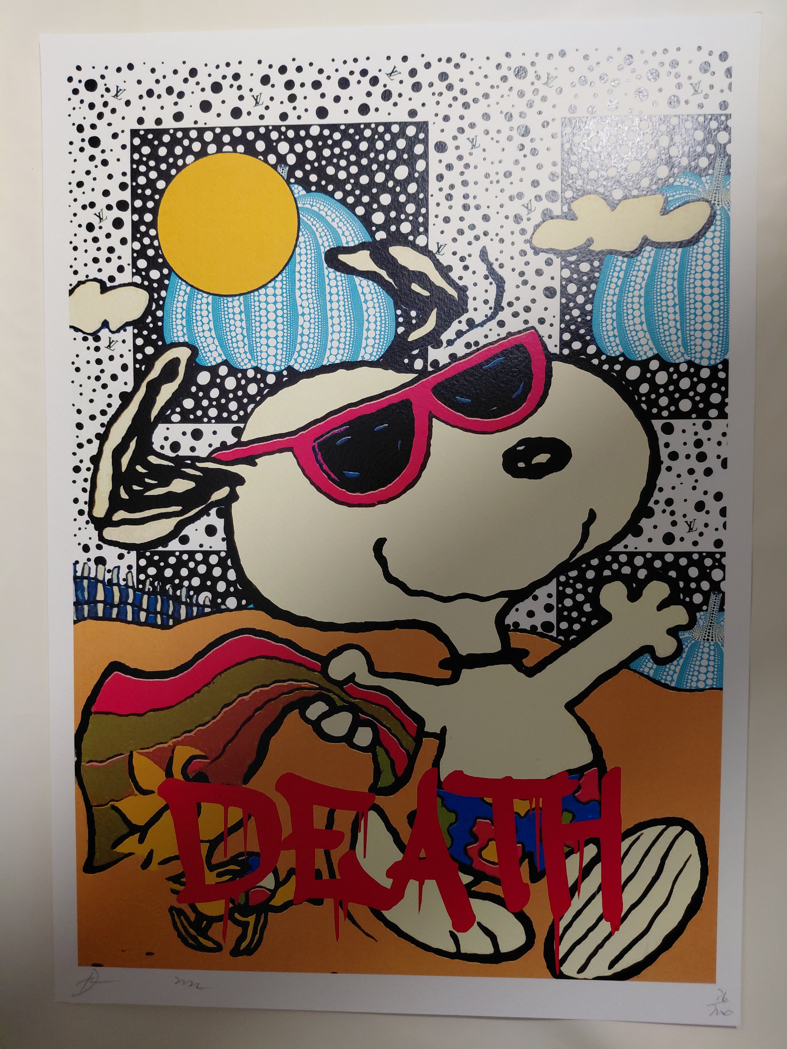 Death NYC #AP/100 World Art Printing Limited