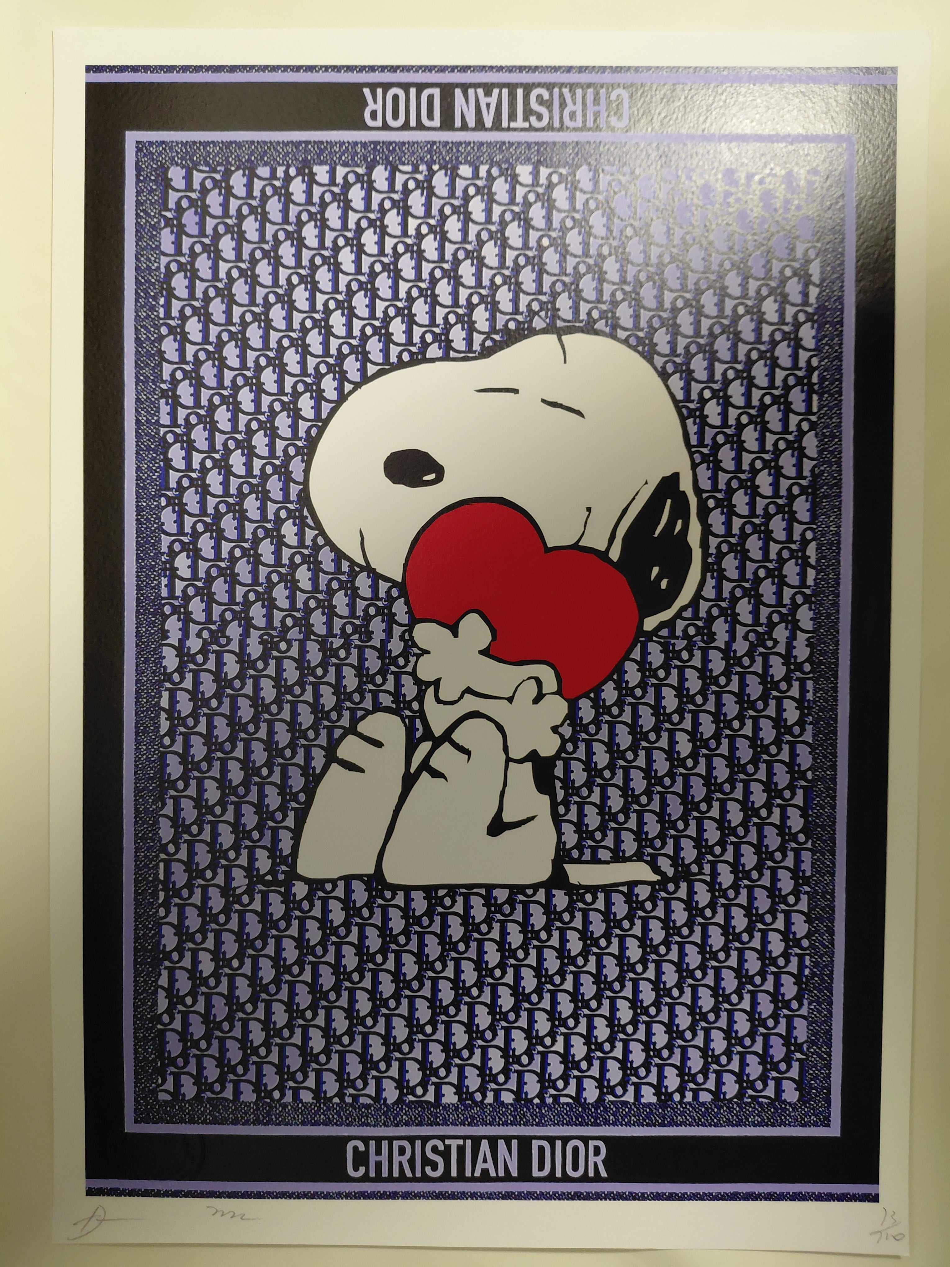 Death NYC #AP/100 World Art Printing Limited