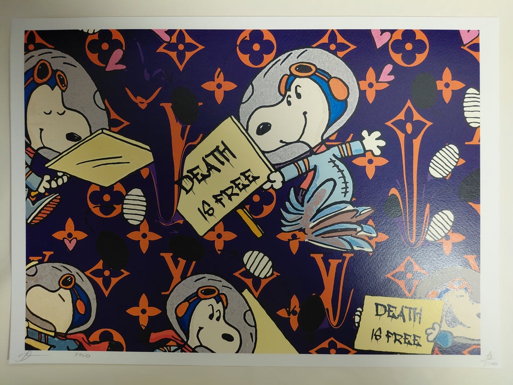 Death NYC #AP/100 World Art Printing Limited