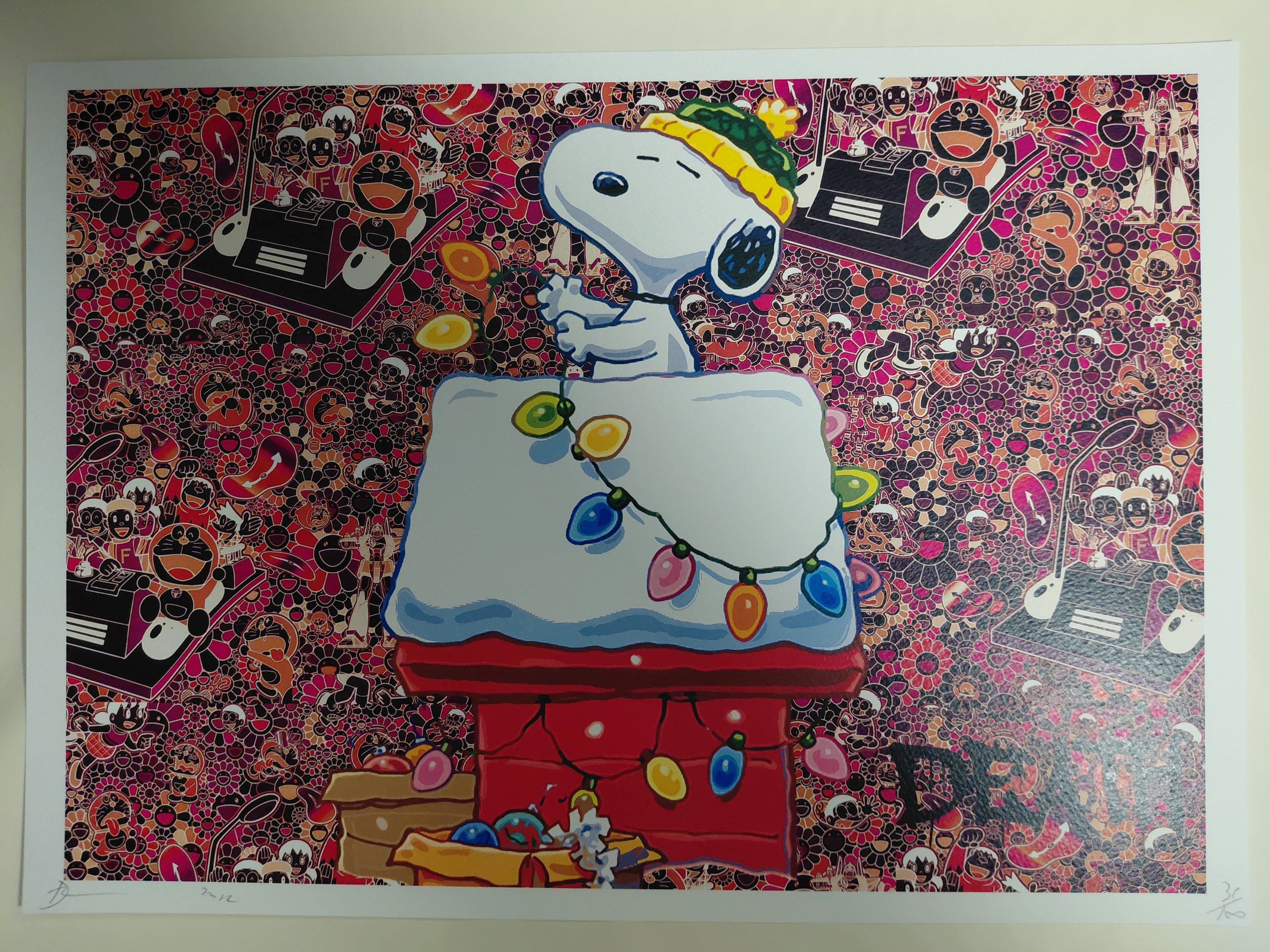 Death NYC #AP/100 World Art Printing Limited