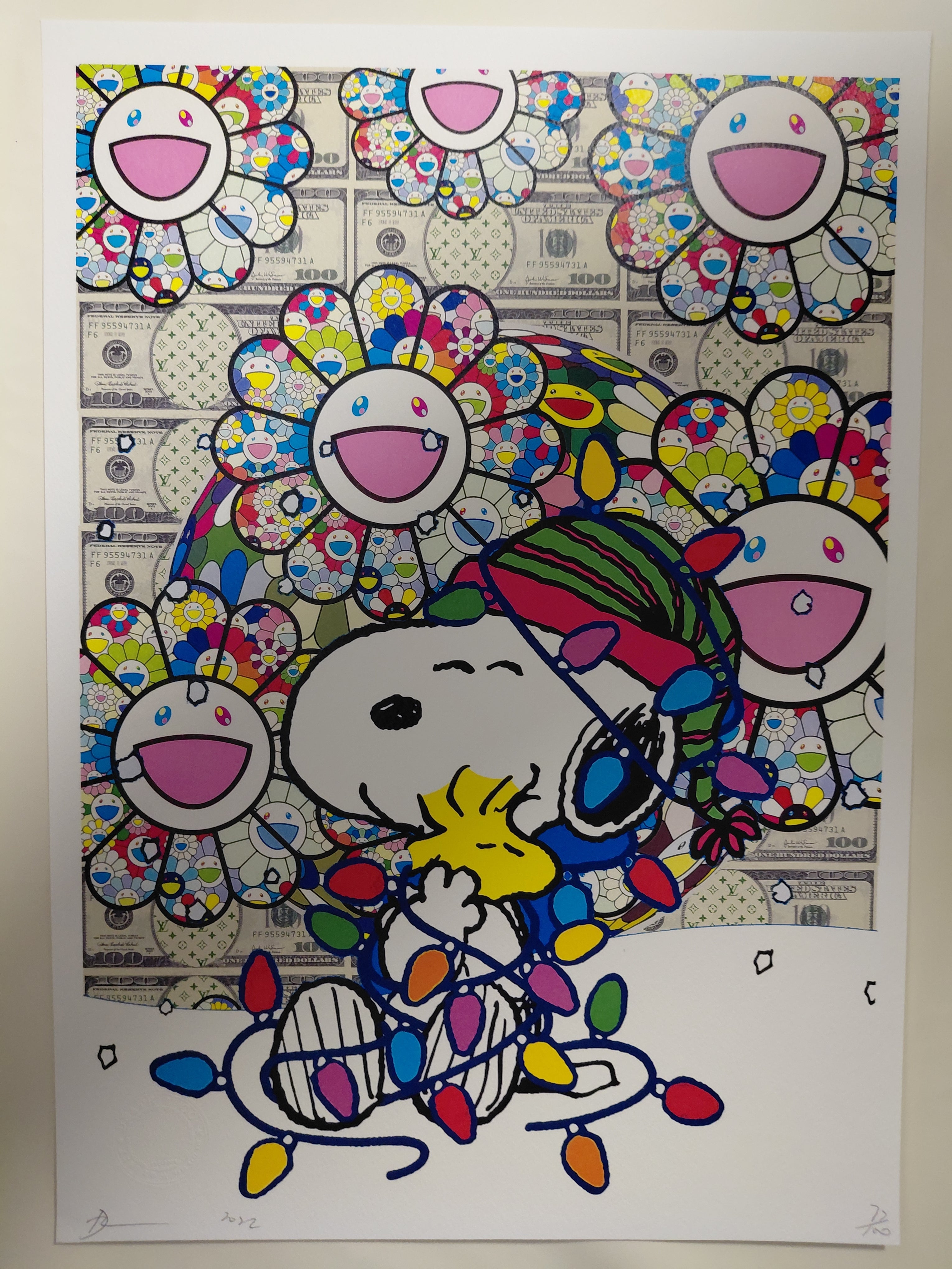 Death NYC #AP/100 World Art Printing Limited