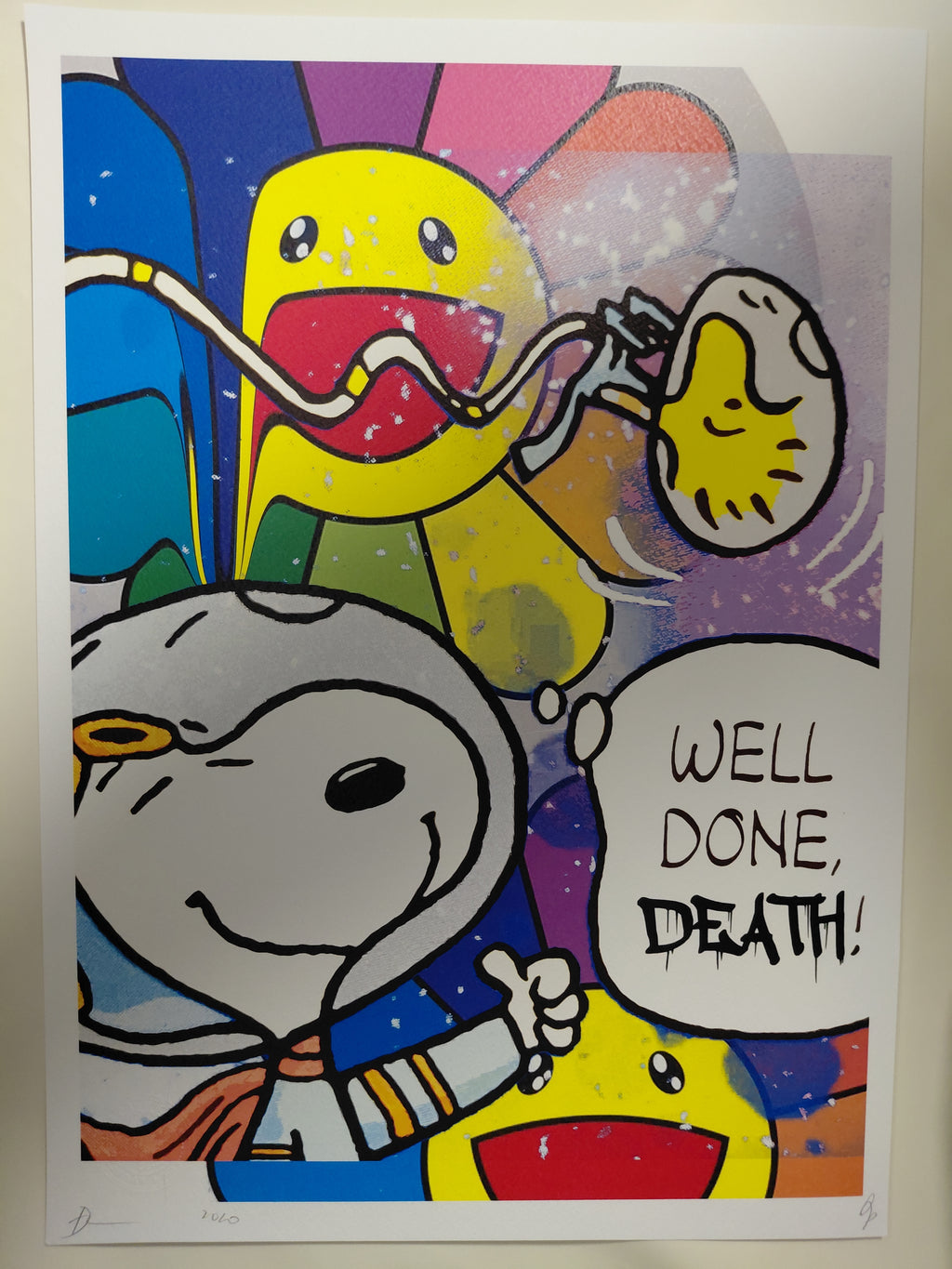 Death NYC #AP/100 World Art Printing Limited