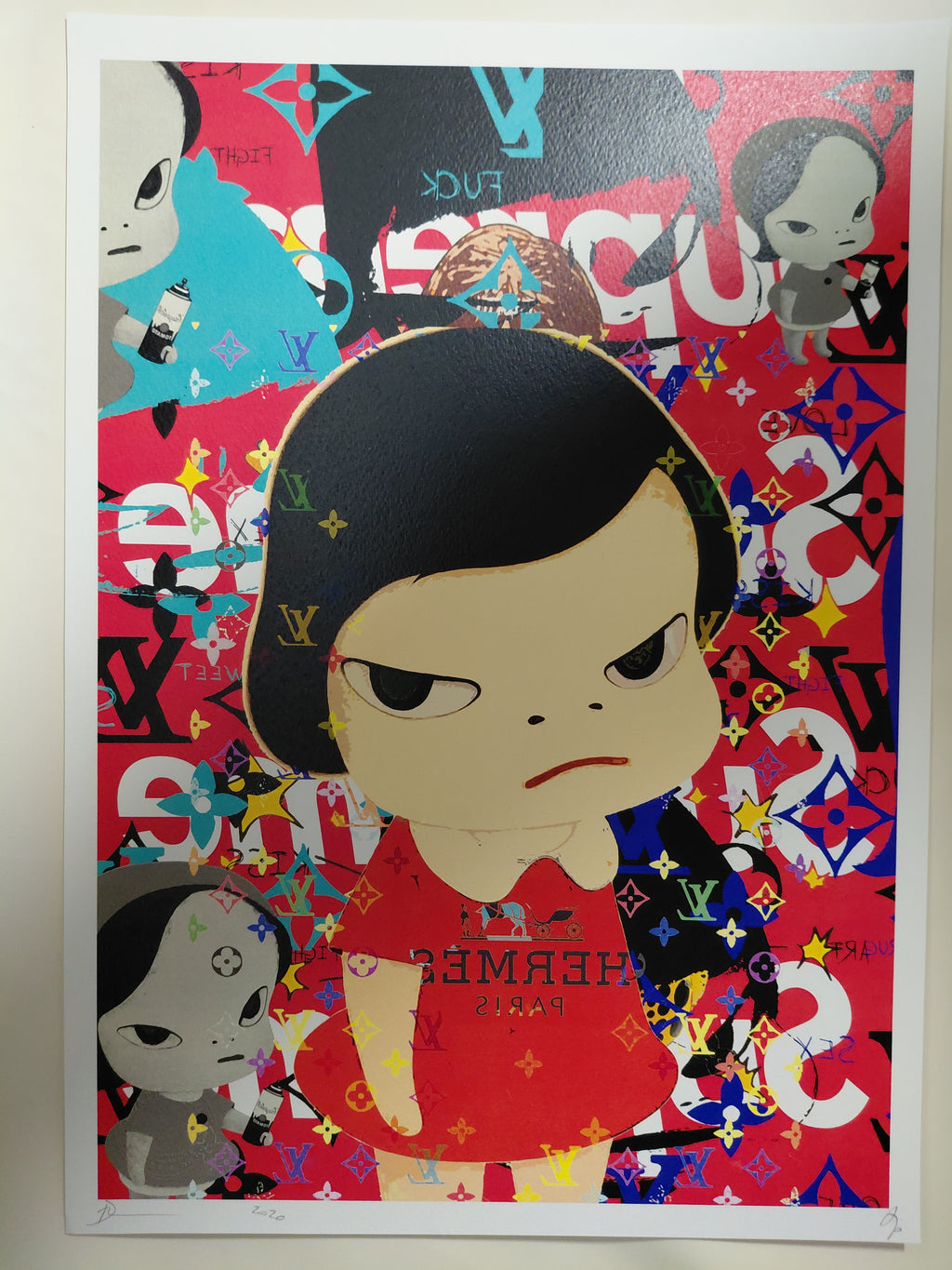 Death NYC #AP/100 World Art Printing Limited
