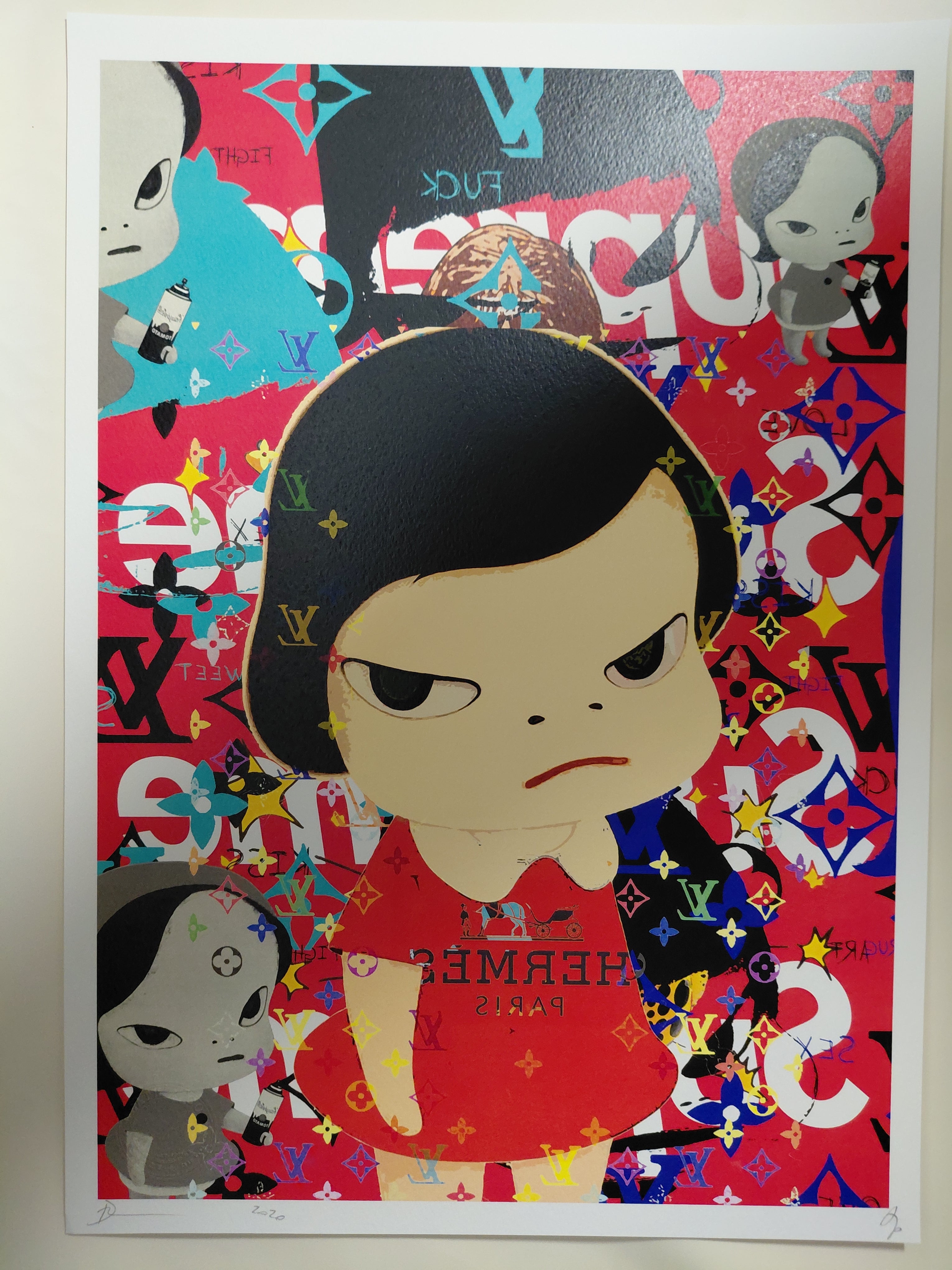 Death NYC #AP/100 World Art Printing Limited