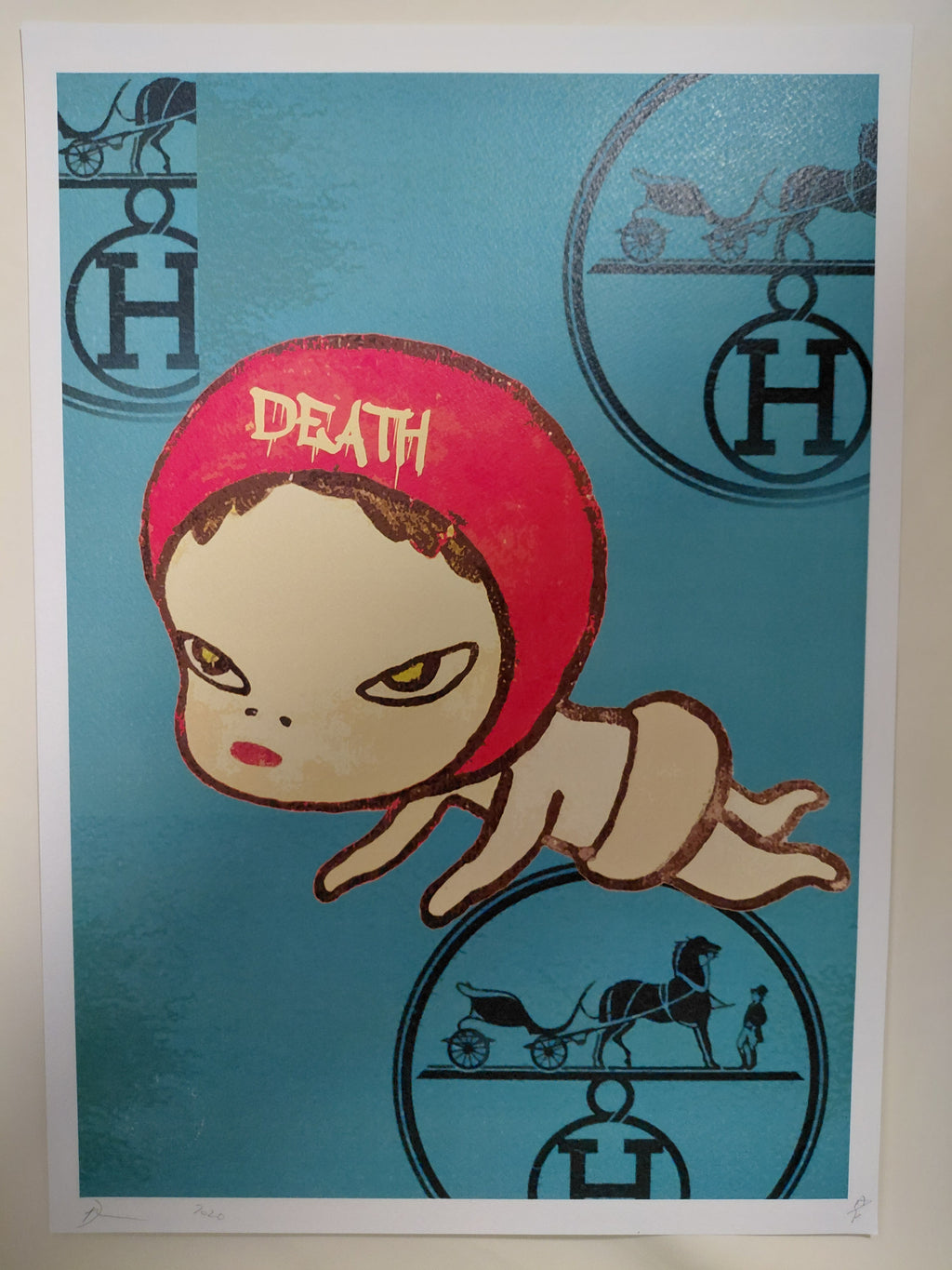 Death NYC #AP/100 World Art Printing Limited