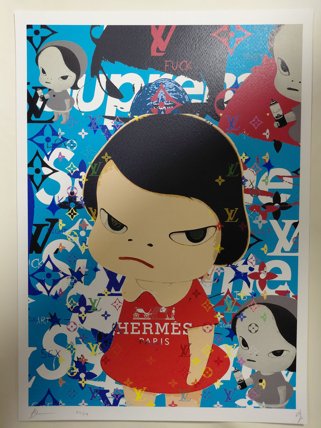 Death NYC #AP/100 World Art Printing Limited