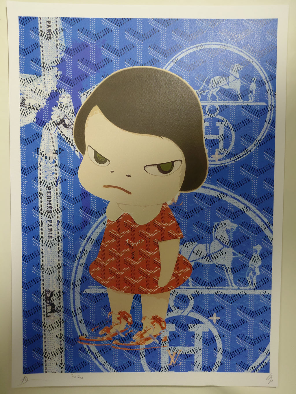Death NYC #AP/100 World Art Printing Limited