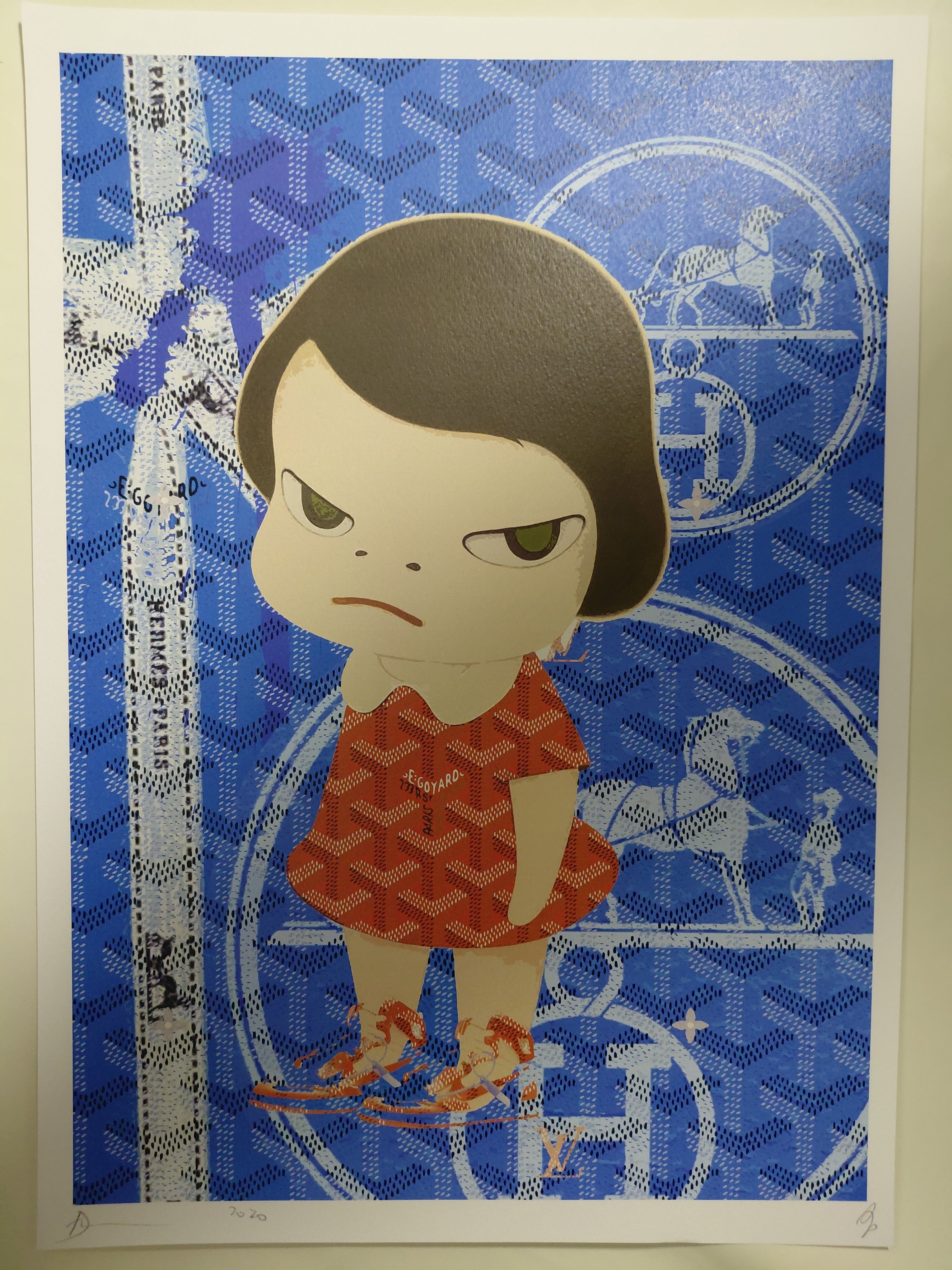 Death NYC #AP/100 World Art Printing Limited