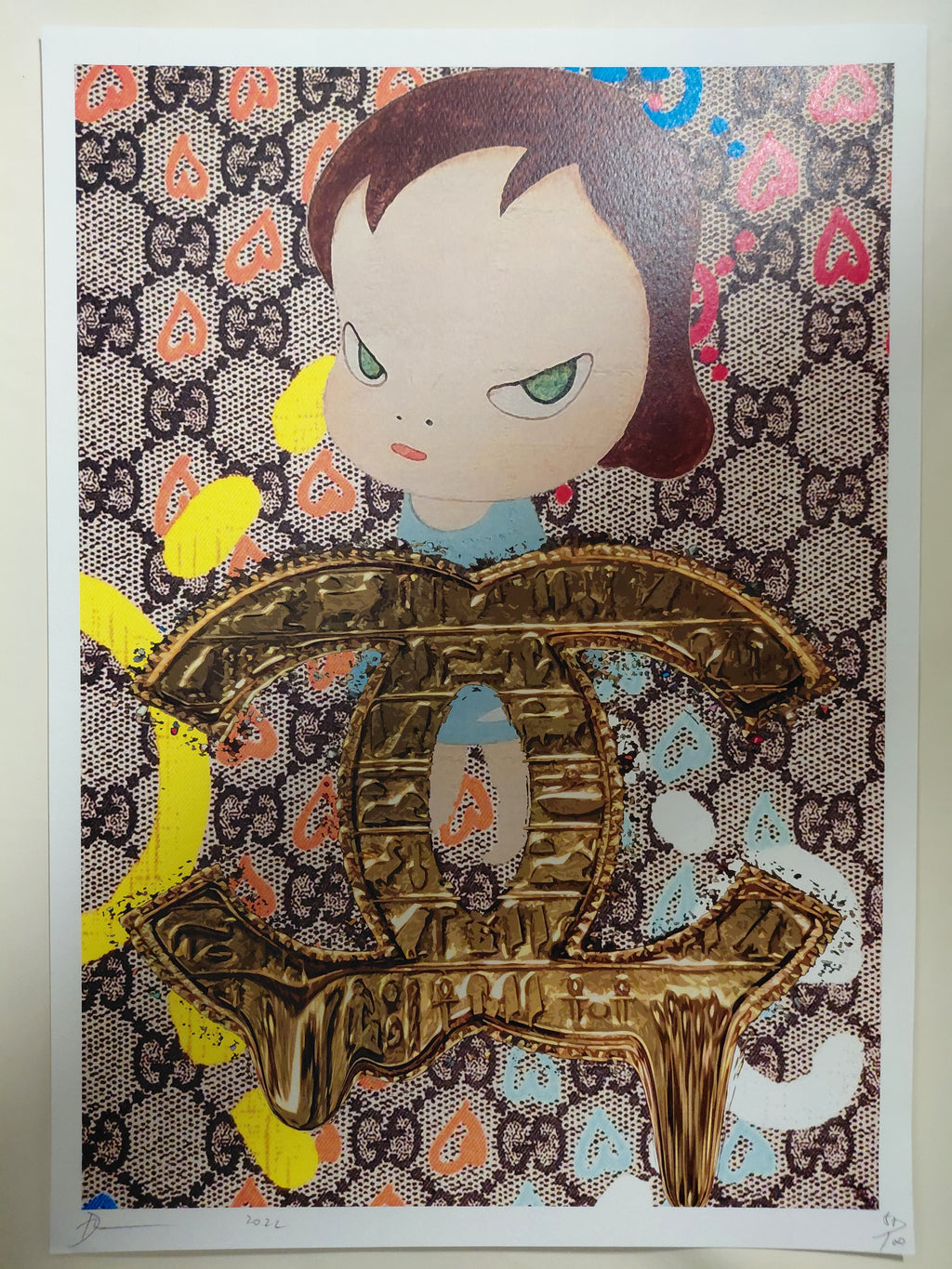 Death NYC #AP/100 World Art Printing Limited