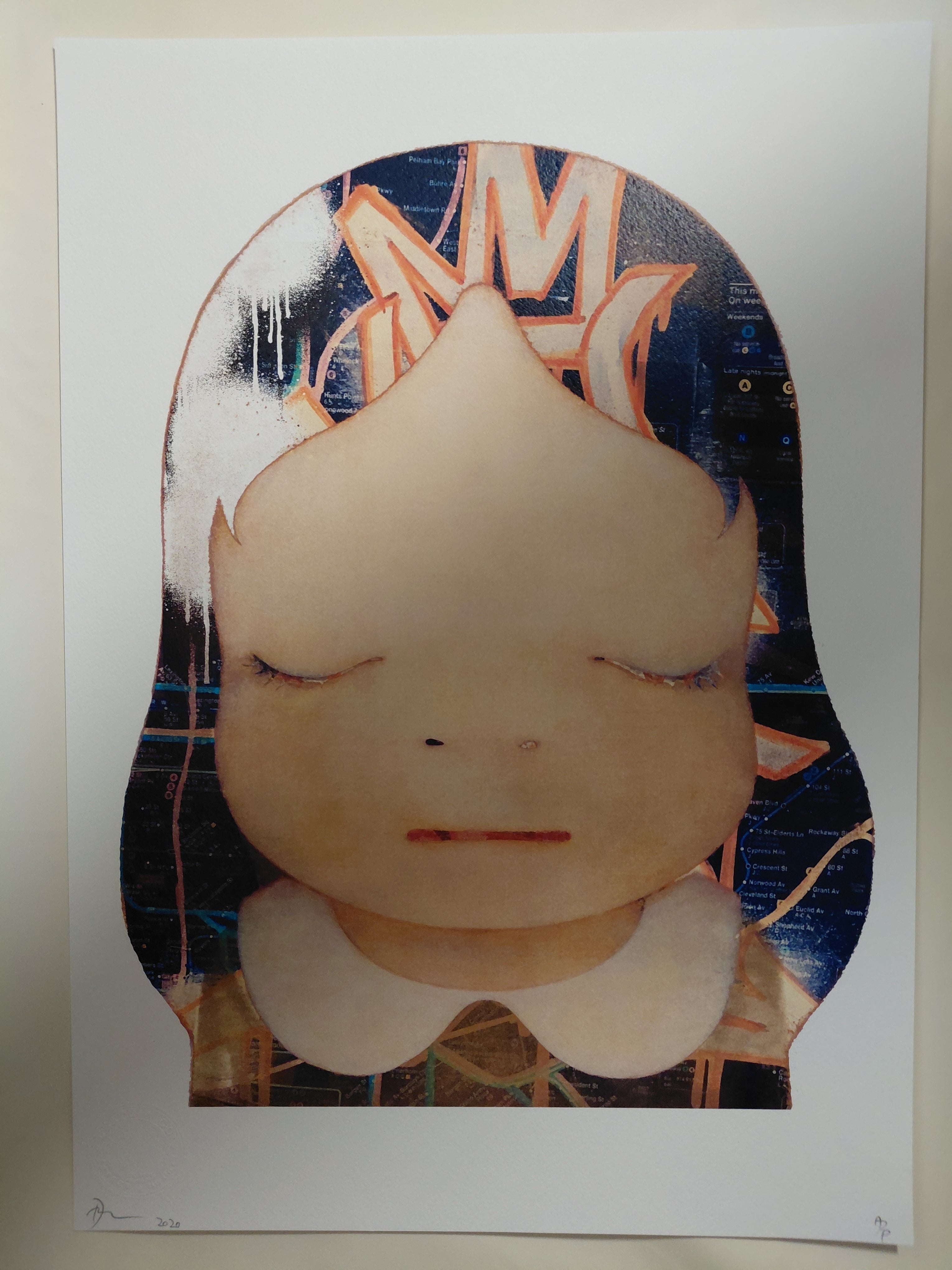 Death NYC #AP/100 World Art Printing Limited
